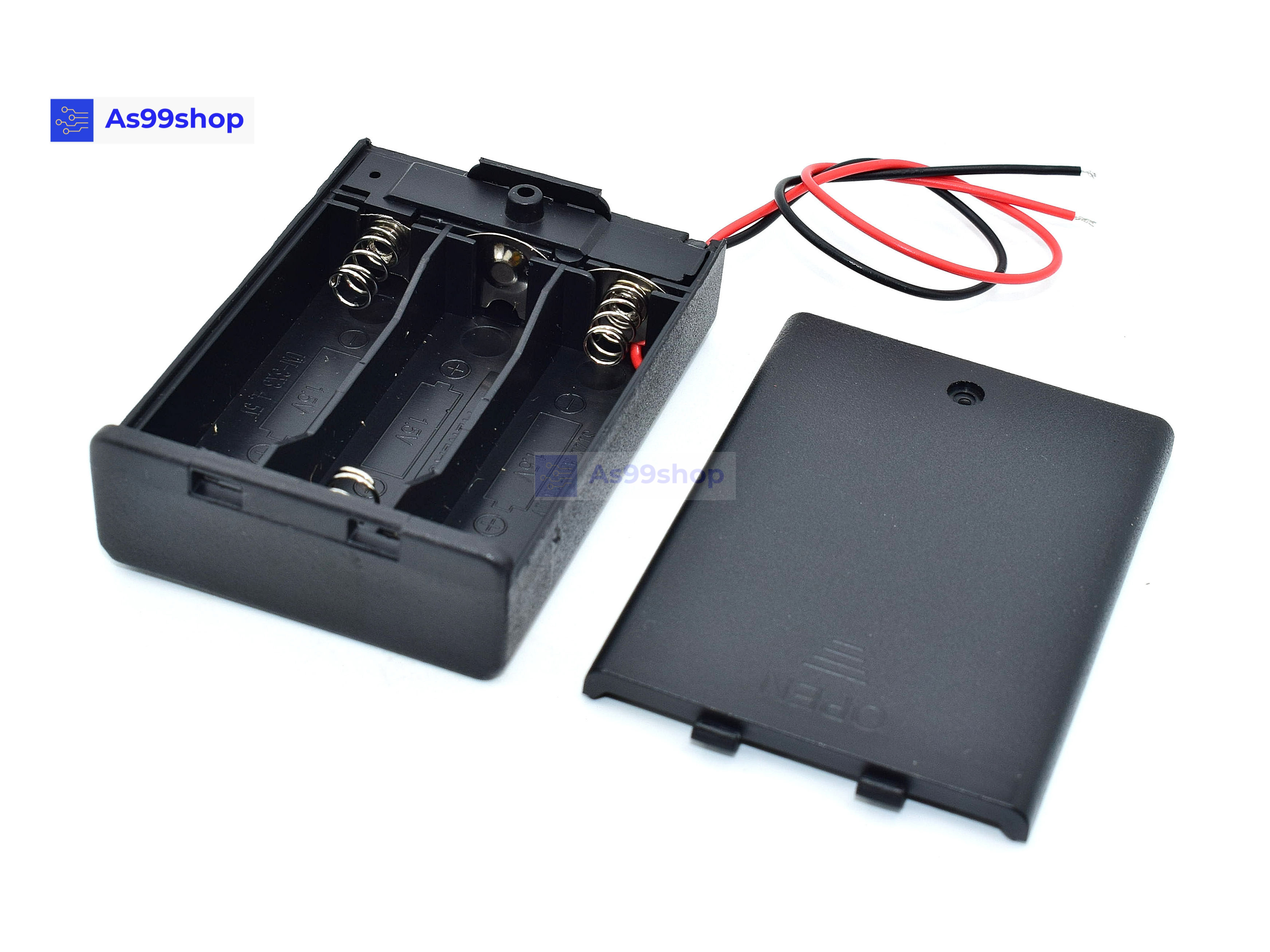 รางถ่าน 3xAA มีสวิตซ์ ปิด/เปิด 4.5V