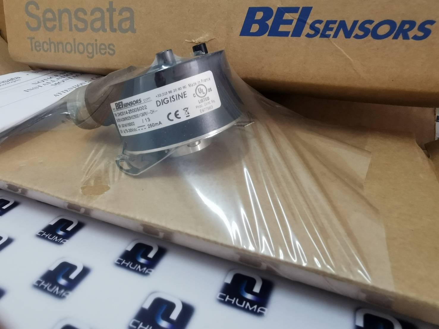 BEI, BEI Sensors, Sensata Technologies, Ideacod Encoder, DHO514-2500S002