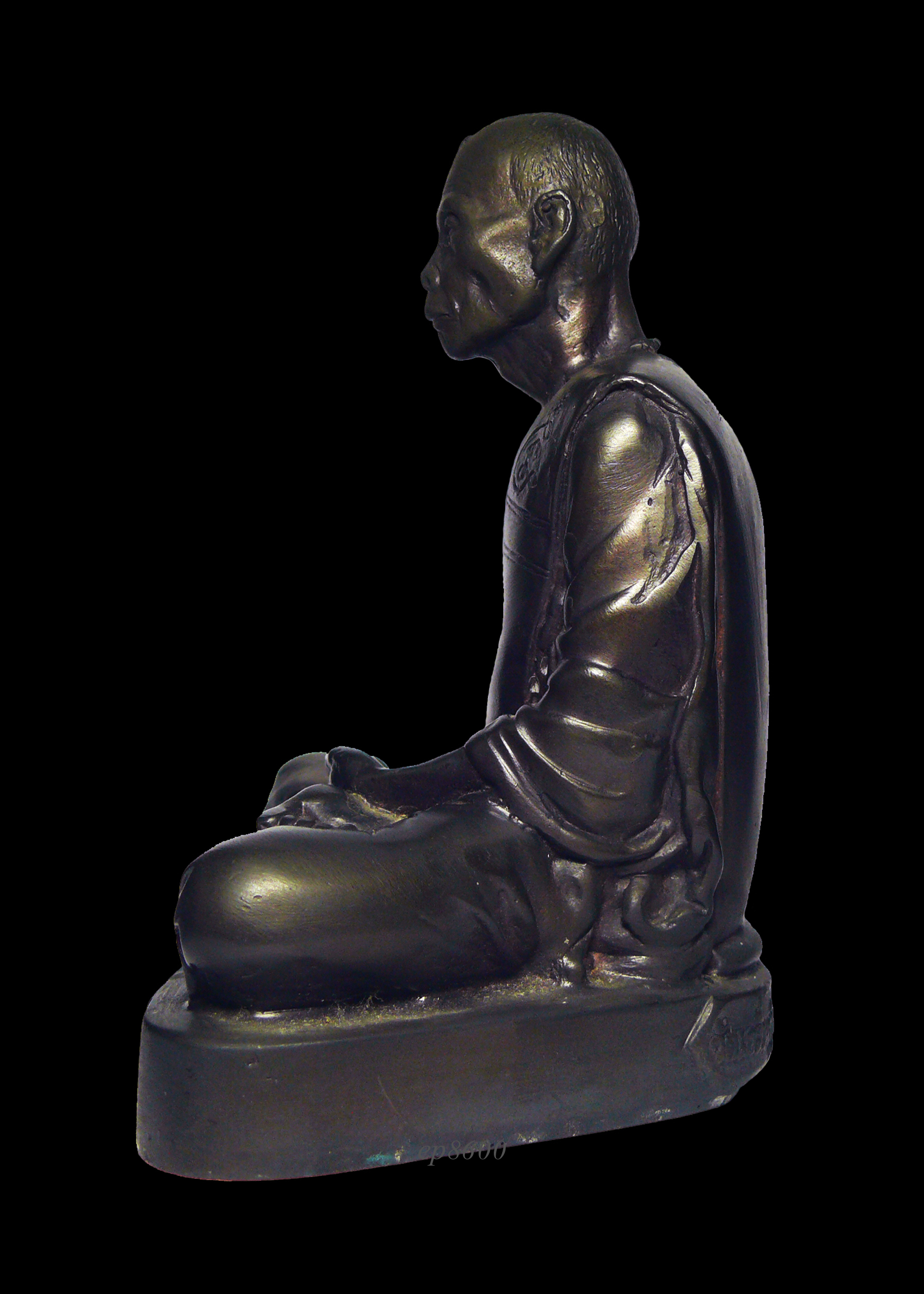 (พระโชว์) พระบูชาหลวงพ่อเพี้ยน วัดเกริ่นกฐิน จ.ลพบุรี ที่ระลึกกฐินปี2550 ขนาดหน้าตัก4.5นิ้ว ใต้ฐานบรรจุเกศา