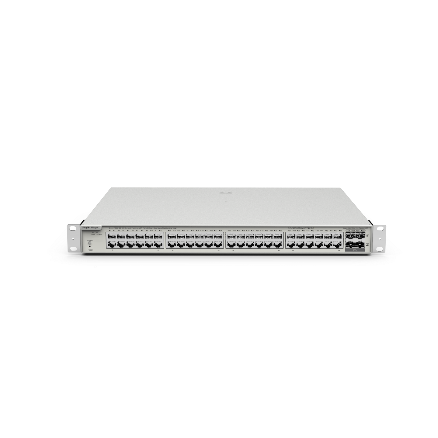 RG-NBS3200-48GT4XS-P Reyee L2 Cloud Managed POE Switch 48 Port Gigabit 370W