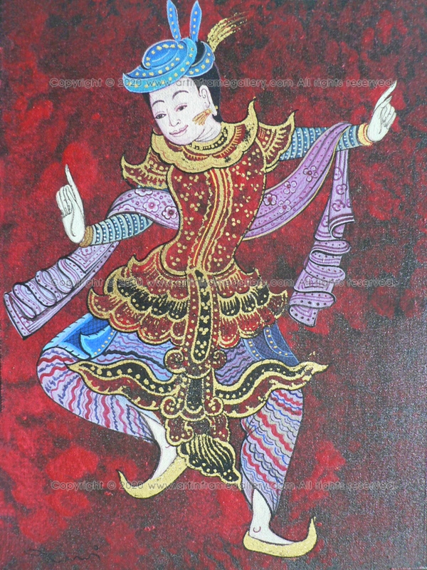 ภาพวาดตกแต่ง "พระล้อ"