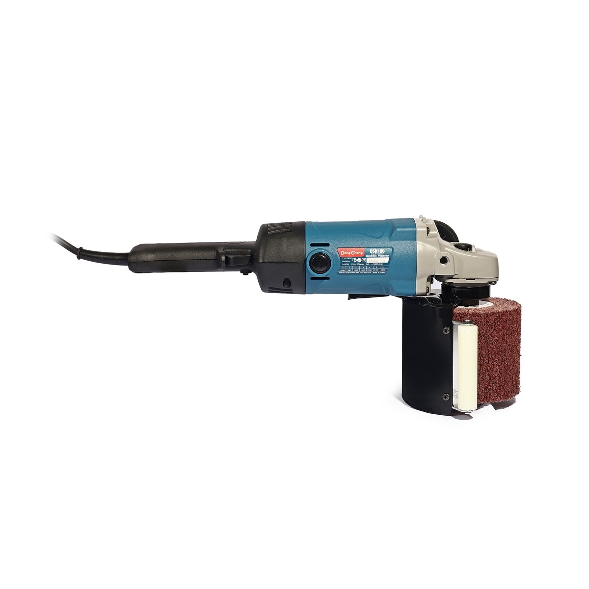 Dong Cheng DSN100 เครื่องขัดสแตนเลส 120x100mm 1400W ปรับรอบได้ ขัดแฮร์ไลน์