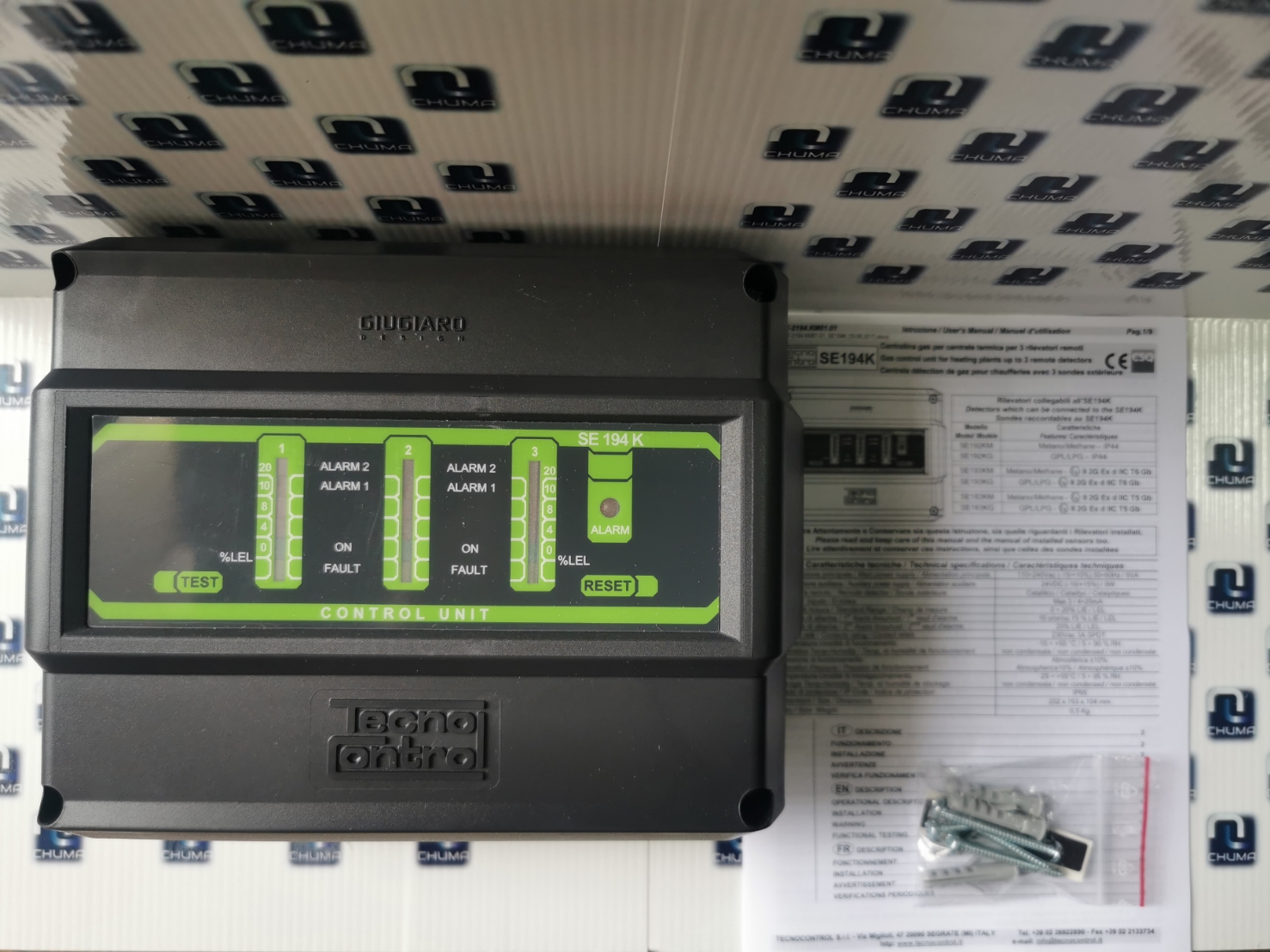 Techno Control, 3 Channel Gas Control Unit, SE194K