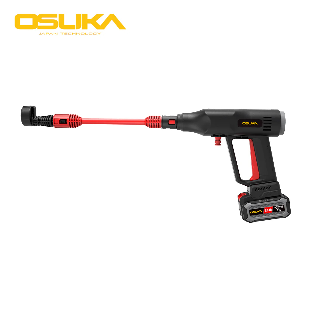OSUKA OCPW607-P1 เครื่องฉีดน้ำแรงดันสูงไร้สาย 60Bar 20V พร้อมแบตx1