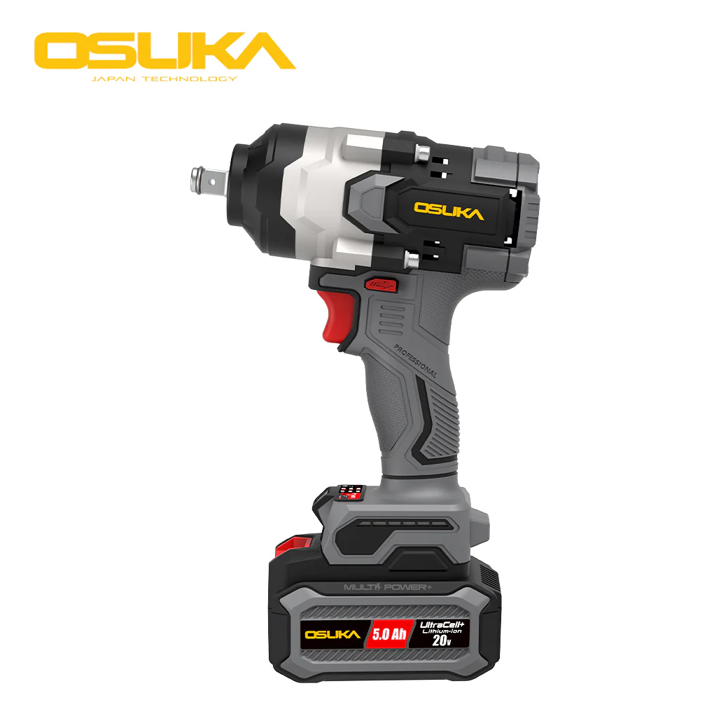 OSUKA OSID832-P1 บล็อกไร้สาย 1/2" 20V 920Nm พร้อมแบตx1 แถมลูกบ๊อกซ์ No.21