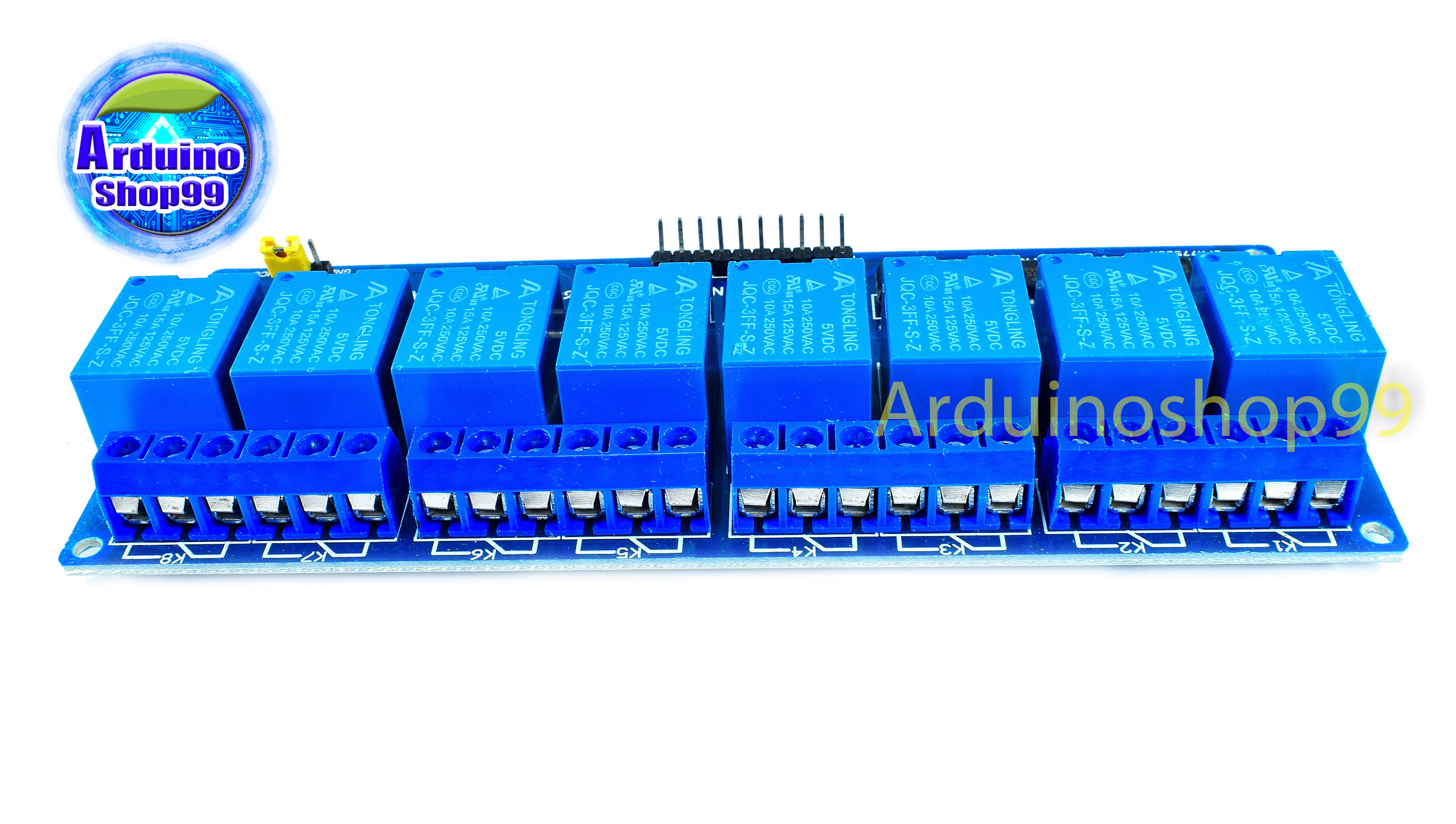 Relay 5V 8 channel 10A