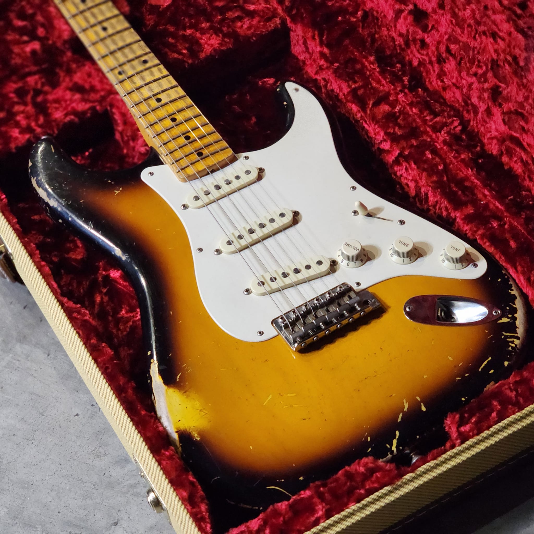(USED) FENDER Custom Shop TODD KRAUSE Masterbuilt 57' Stratocaster Relic 2018 SERIAL # R93683