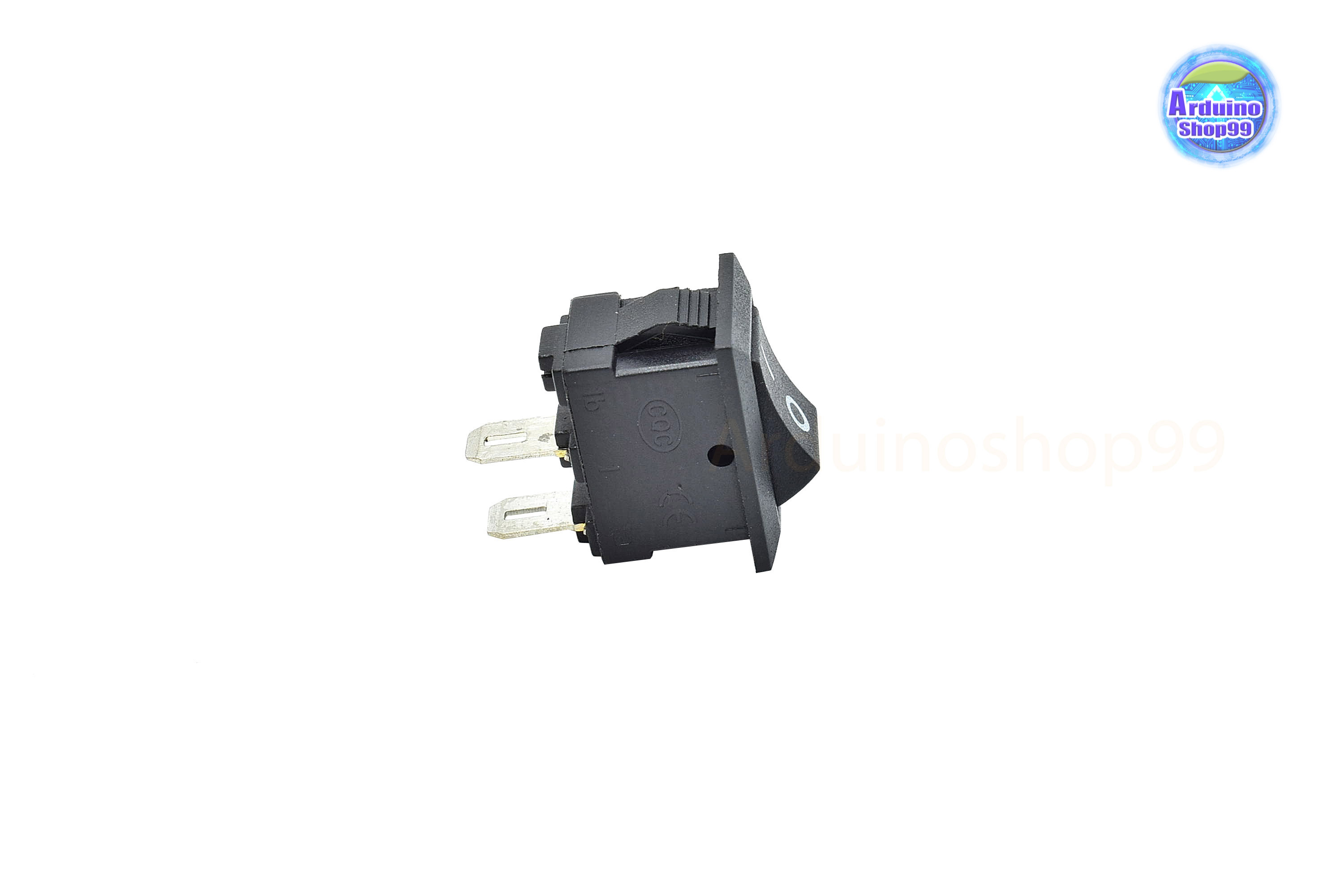 KCD11-101 10*15mm SPST 2PIN ON/OFF Boat Rocker Switch 3A/250V( 1 ตัว)