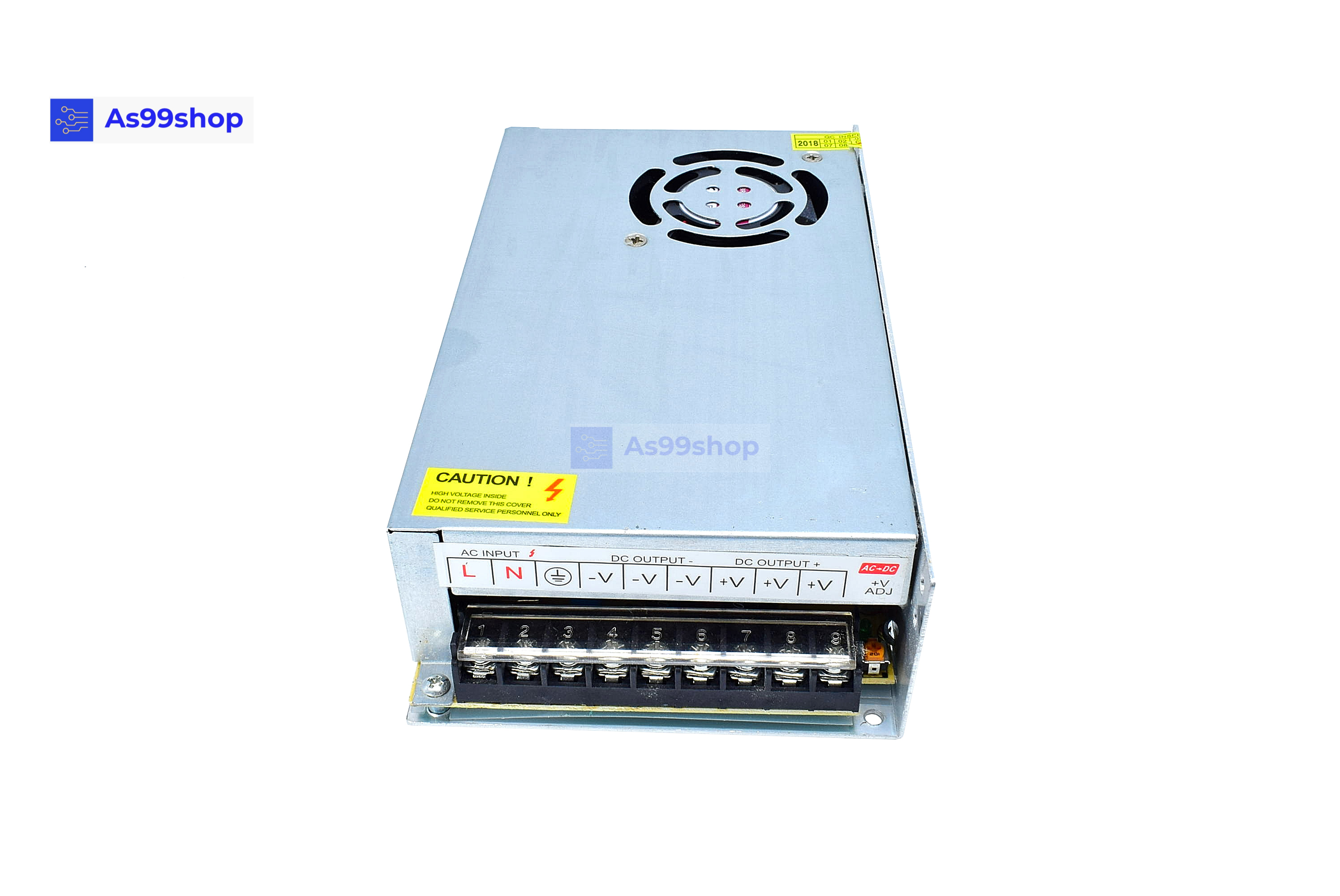 Switching Power Supply สวิตชิ่งเพาเวอร์ซัพพลาย 5V 50A 250W(สีเงิน) S-250-5