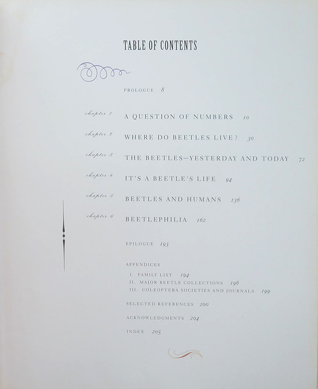 An Inordinate Fondness for Beetles