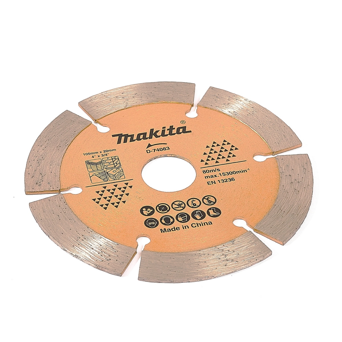MAKITA D-74083 ใบเพชร 4"x1.8mm น้ำ,แห้ง ร่อง-ทอง กระเบื้อง,คอนกรีต,หินอ่อน,อิฐ
