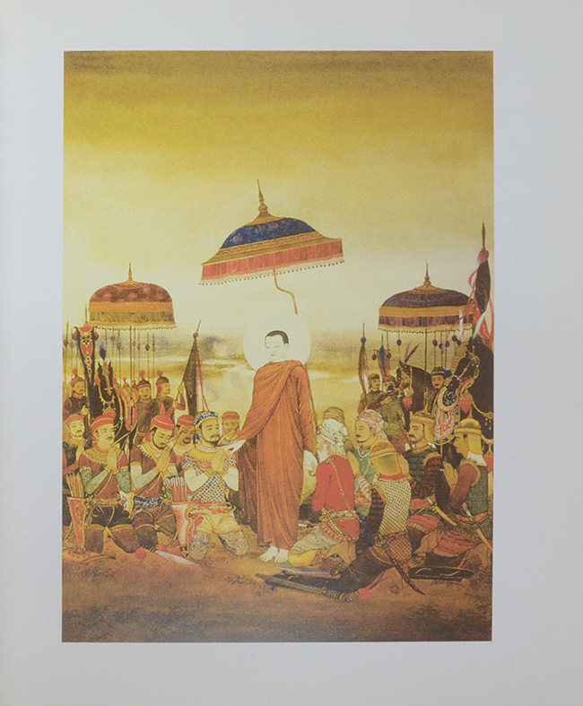 พระปริตรธรรม (ภาพโดย จักรพันธุ์ โปษยกฤต)