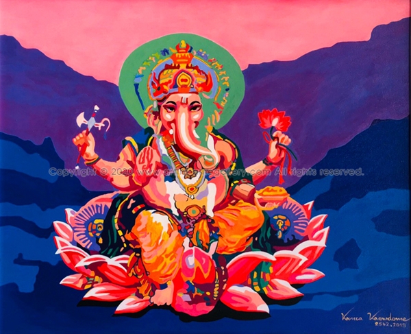 ผลงานศิลปะ "พิฆเนศวร"