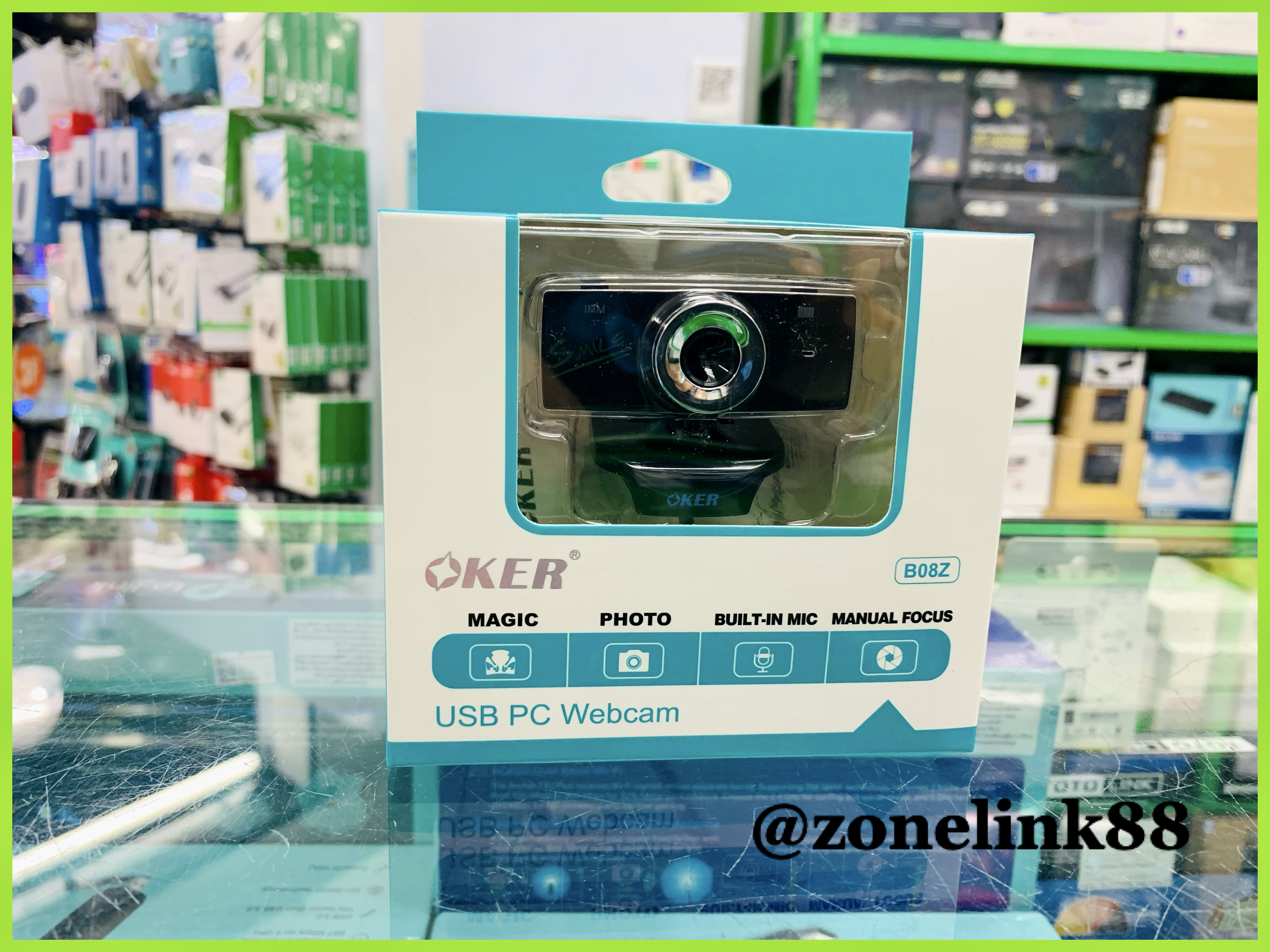 OKER B08Z Webcam USB PC