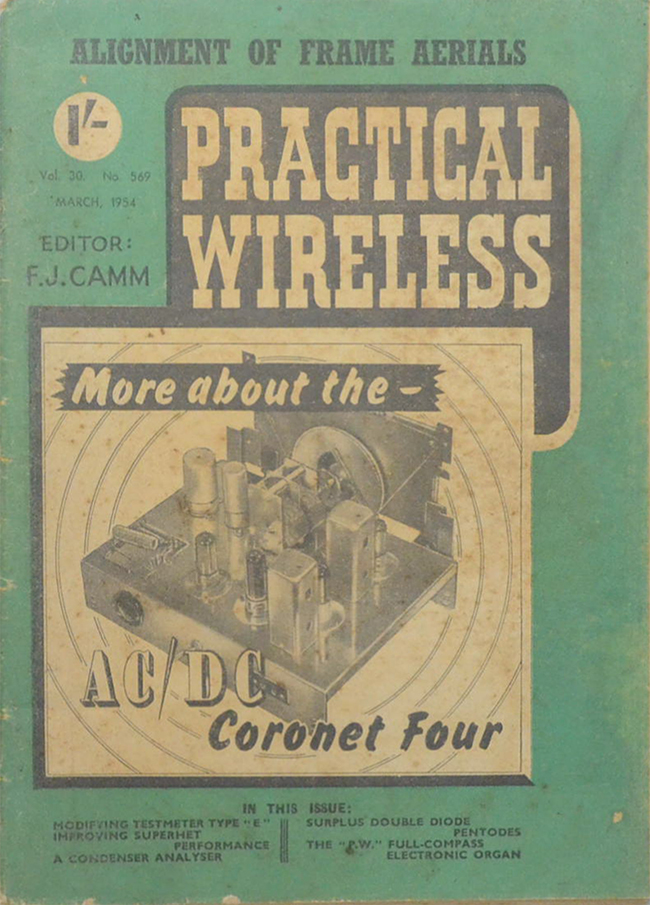 PRACTICAL WIRELESS Vol.30 No. 569 MARCH 1954