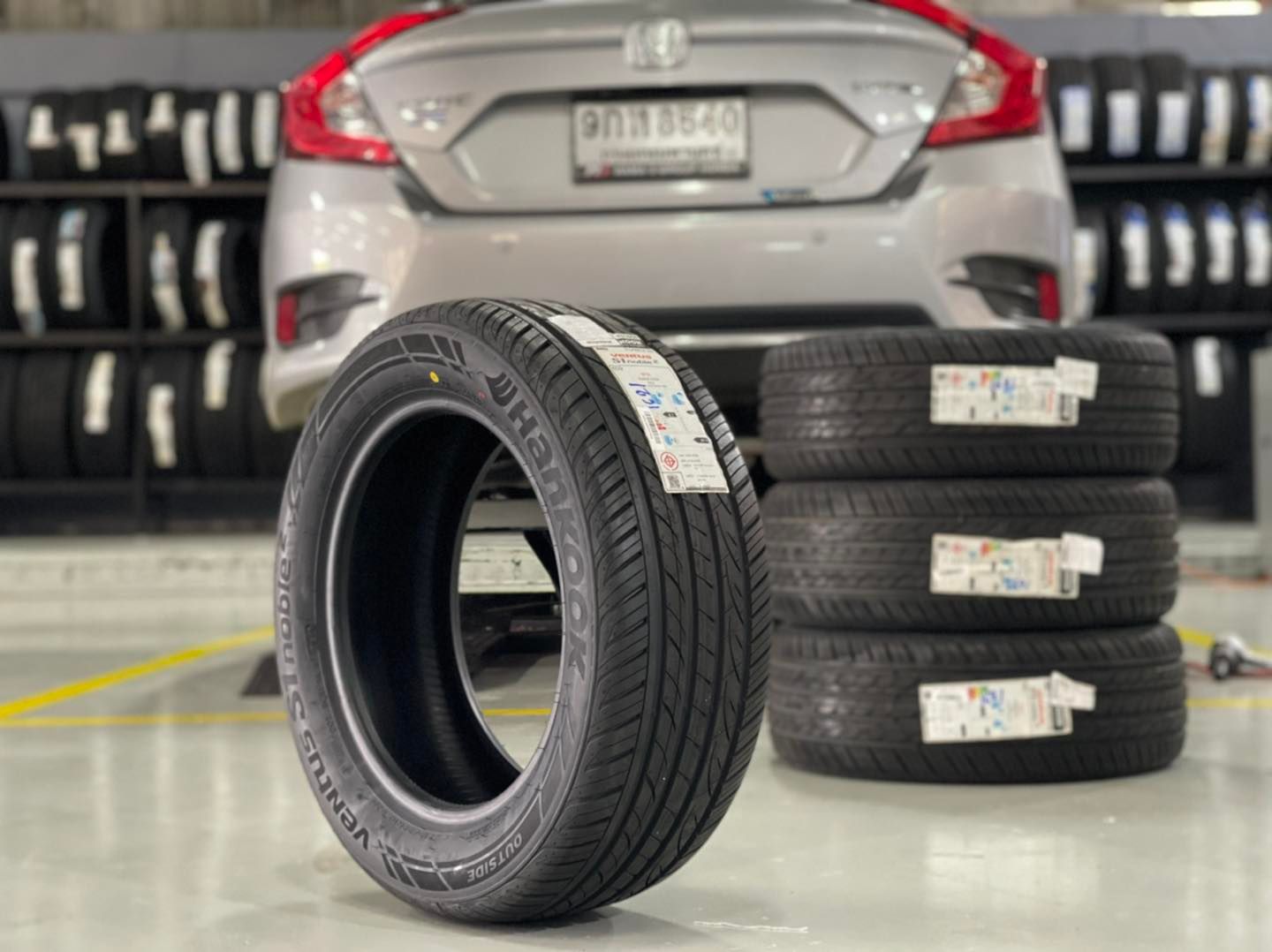 ยาง HANKOOK VENTUS S1-NOBLE2 ขนาด 215/55-16