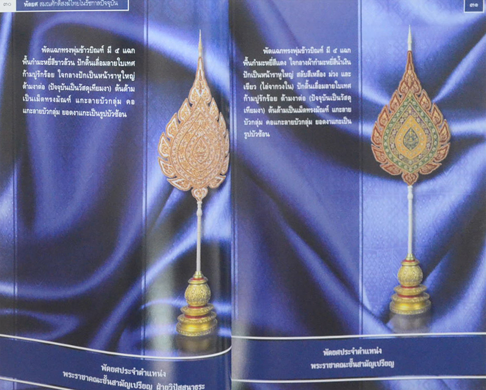 พัดยศ สมณศักดิ์สงฆ์ไทยในรัชกาลปัจจุบัน