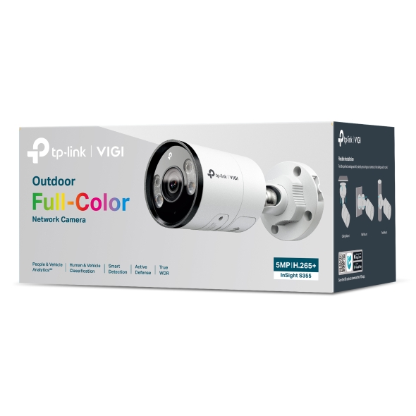 InSight S355 VIGI 5MP Outdoor Full-Color Bullet Network Camera