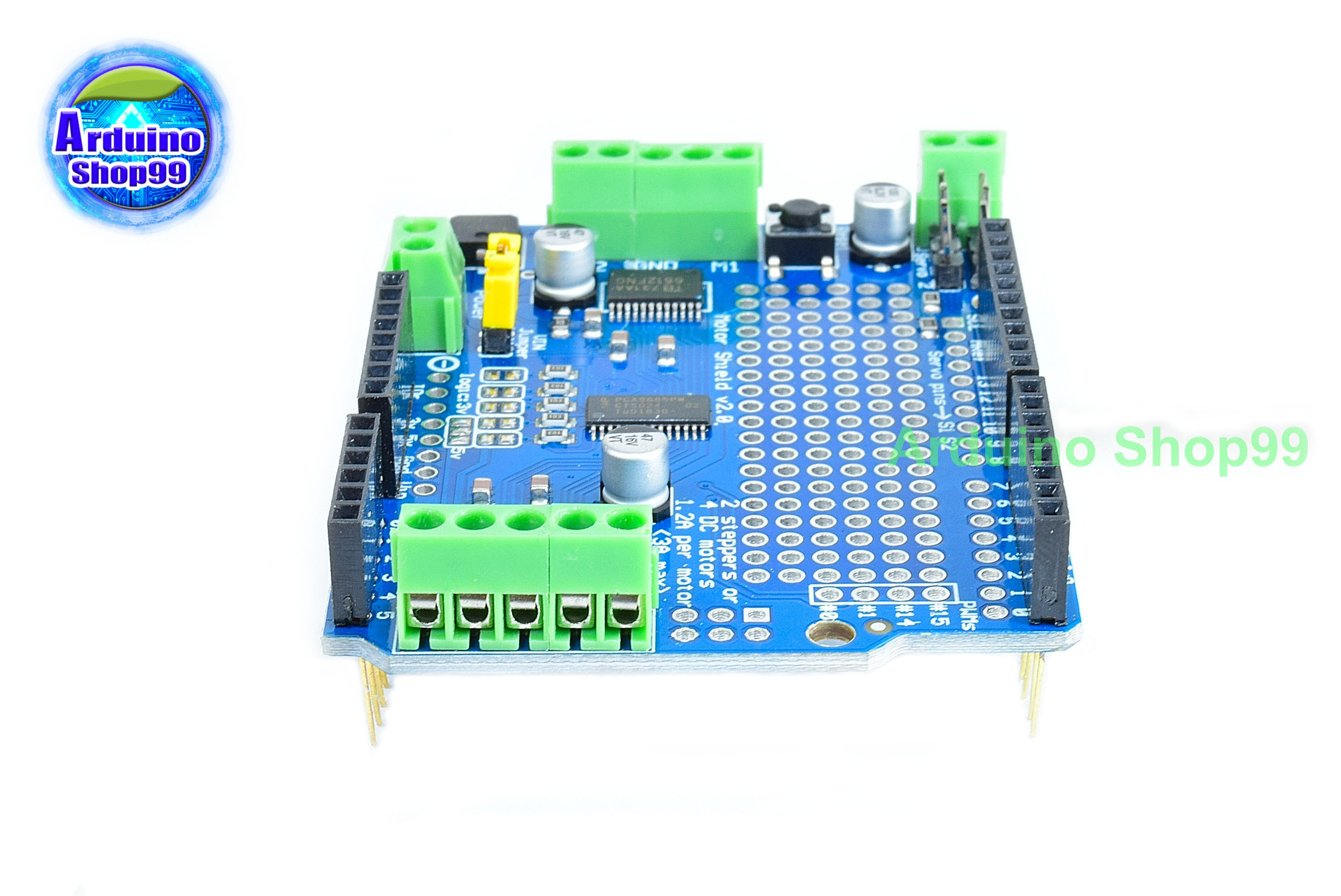 Motor/Stepper/Servo Shield v2 DC Stepper Motor Servo Drive Module
