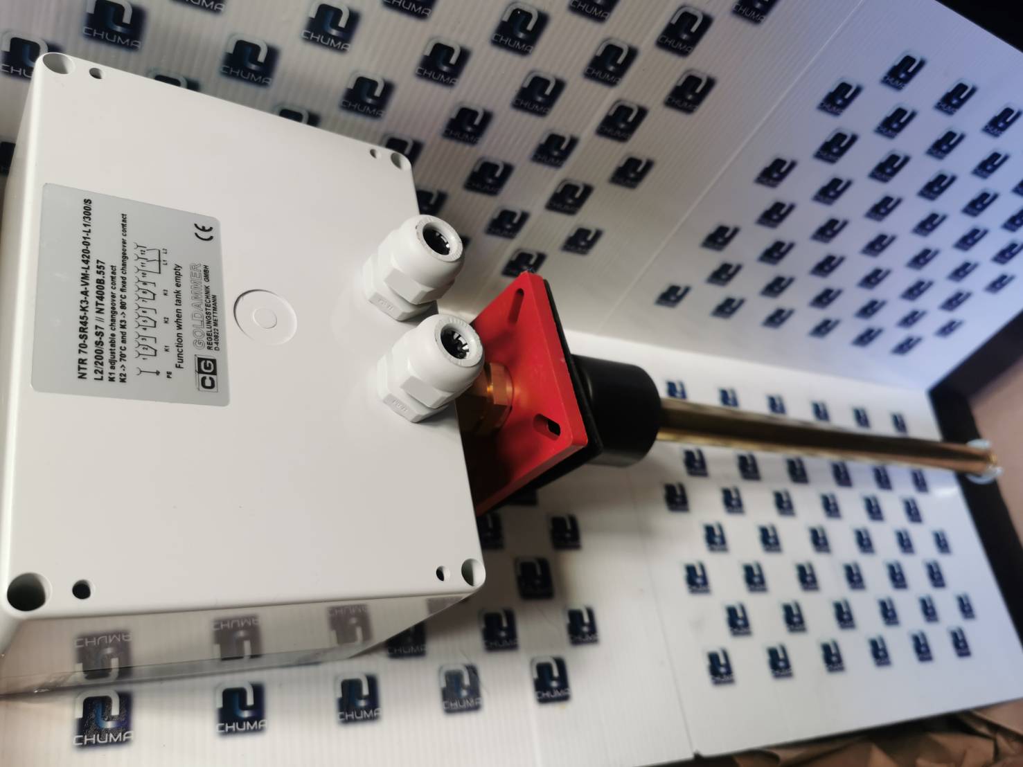 CG Goldammer, Goldammer, Temperature Capillary Tube ,Regulator, NTR70-SR45-K3-A-VM-L420-01-L1/300/S L2/200/S-S7, NT400B.557