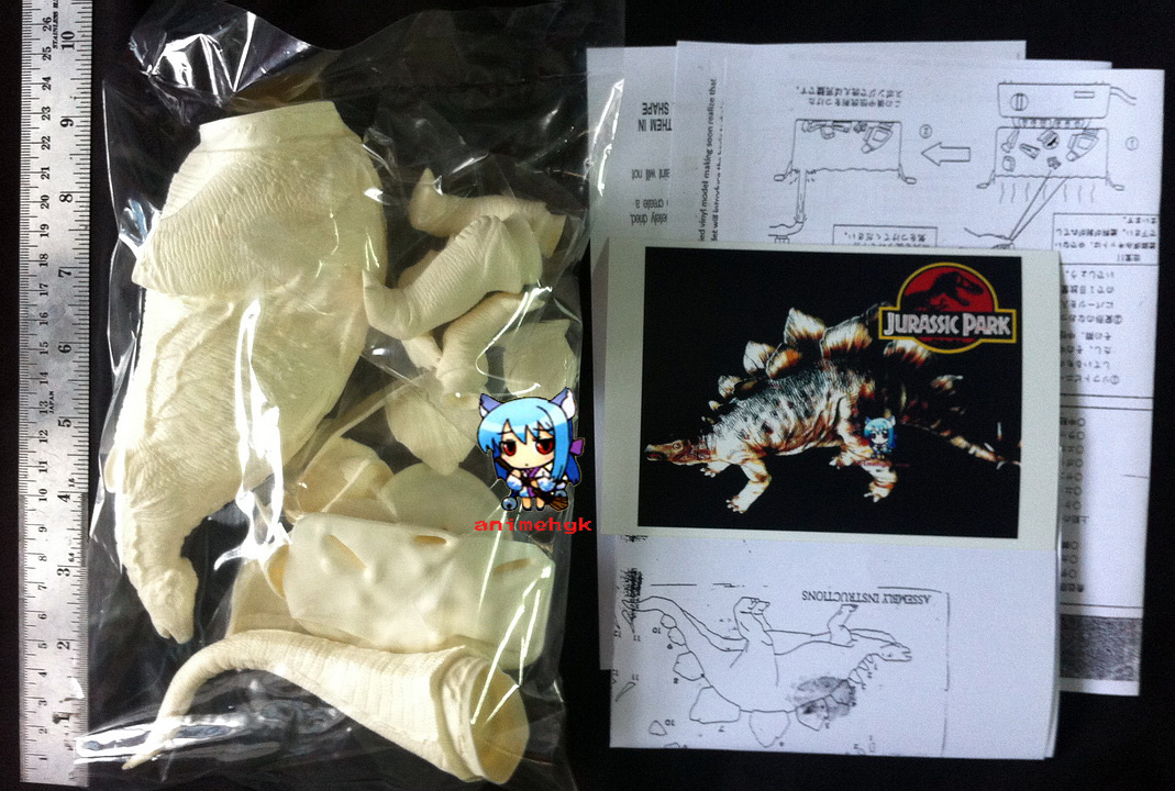 สเตโกซอรัส ไดโนเสาร์ จูราสสิค Jurassic park world Stegosaurus dinosaur 1/30