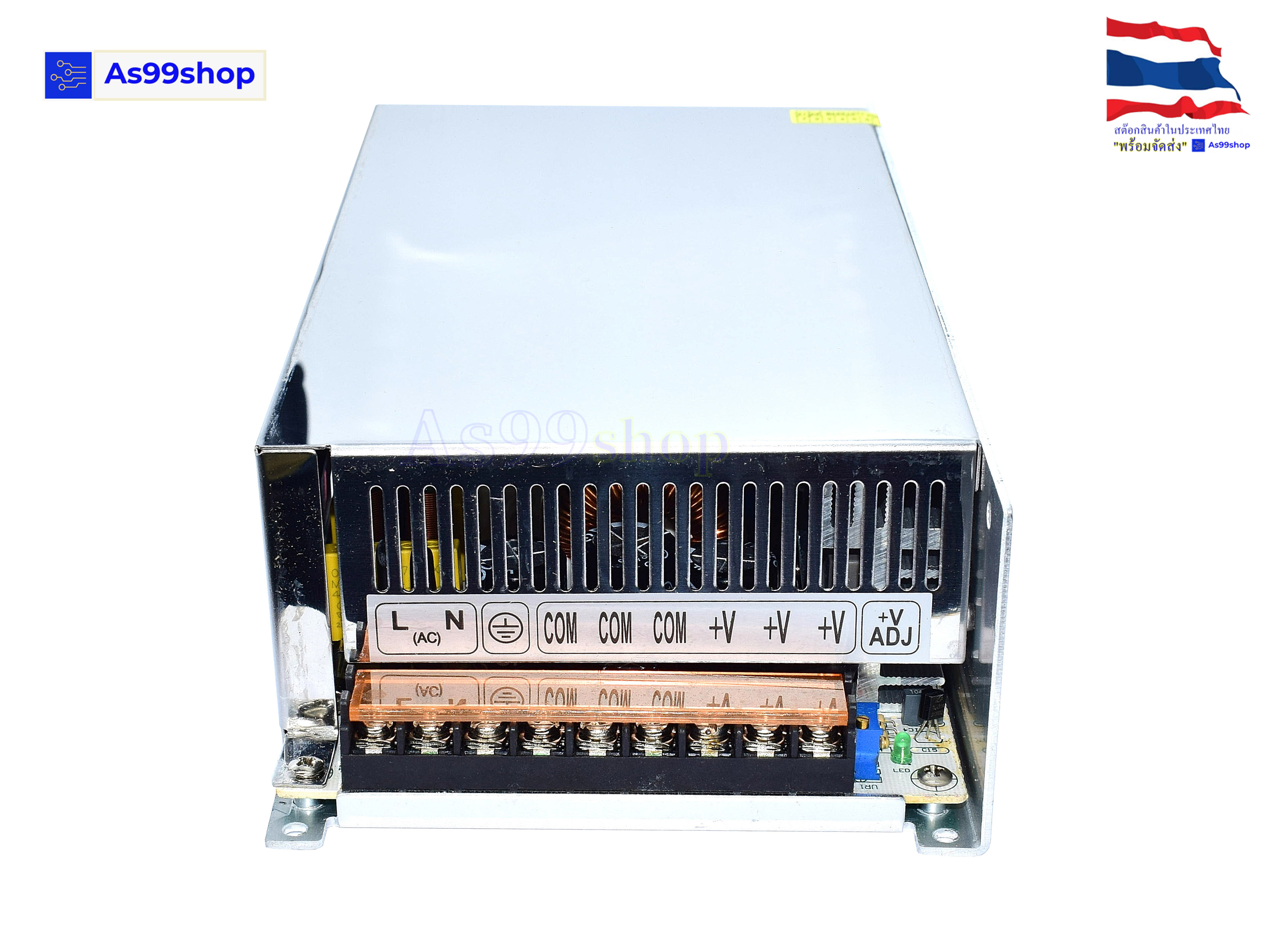 สวิตชิ่งเพาเวอร์ซัพพลาย Switching Power Supply 24V 41A 1000W(สีเงิน) S-1000-24