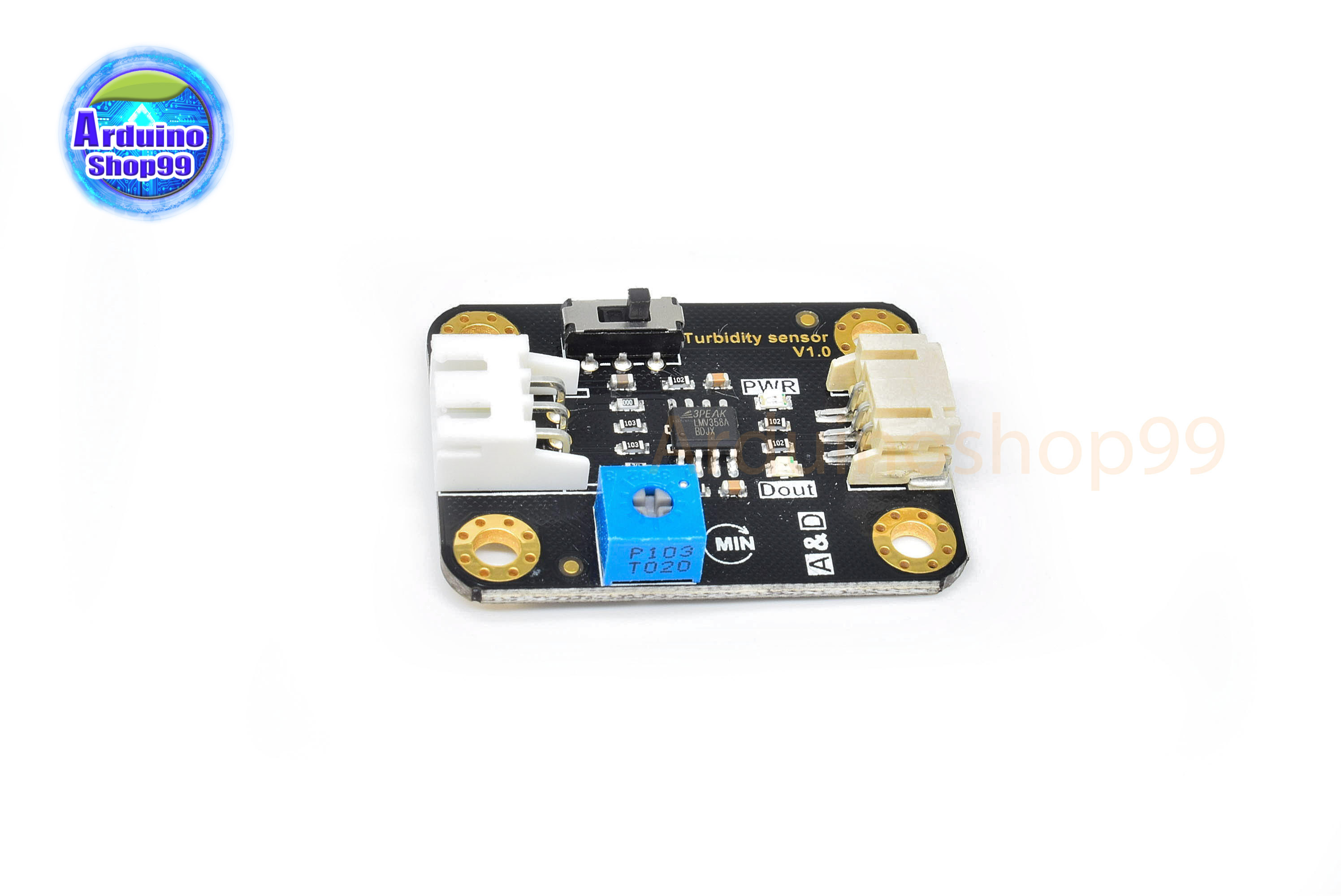Analog Turbidity Sensor For Arduino วัดค่าความขุ่นของน้ำ ( DFRobot )