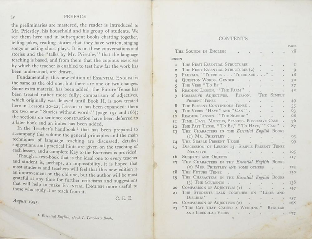 ESSENTIAL ENGLISH for Foreign Students BOOK ONE