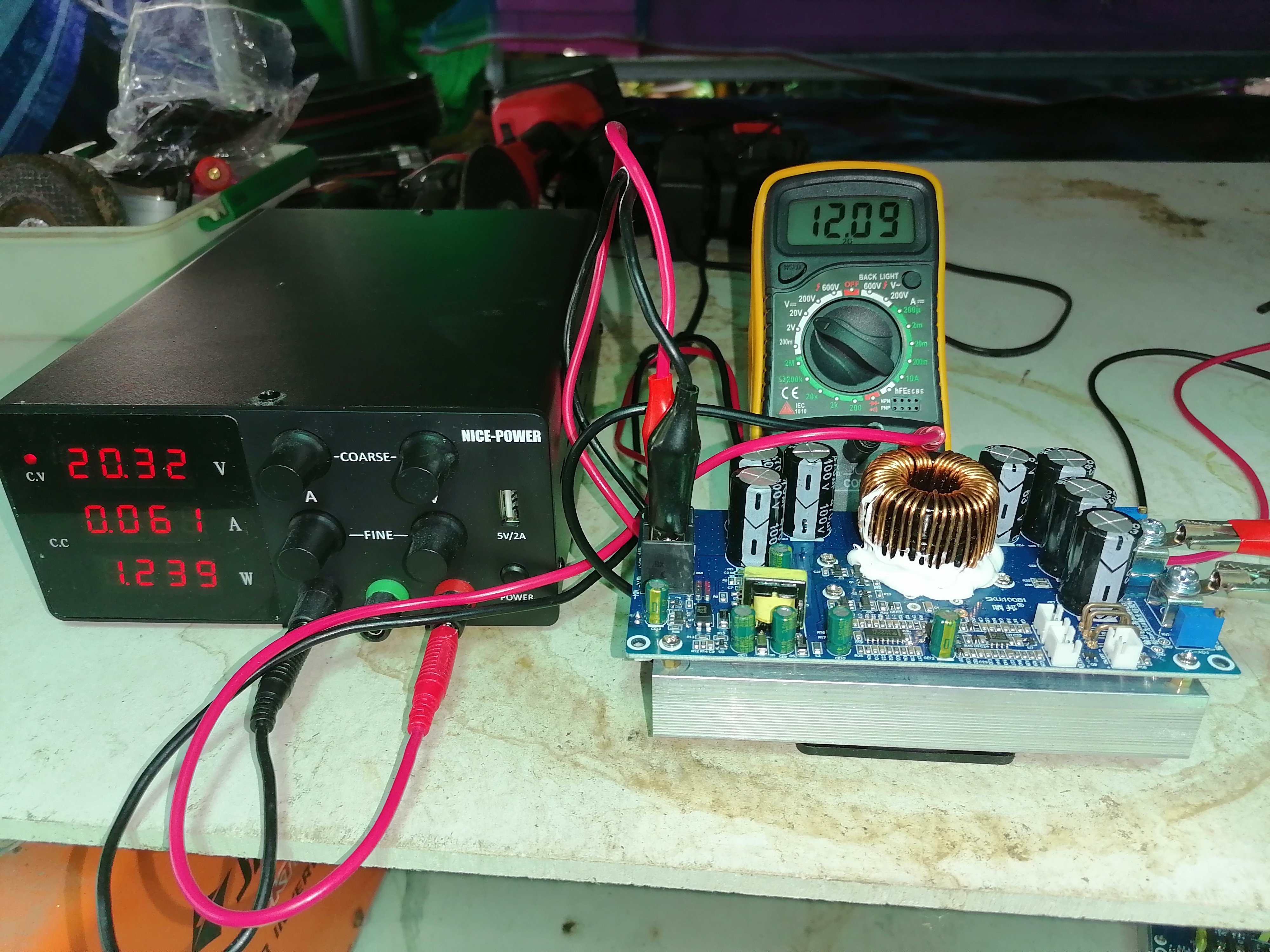 DC-DC step-down module high power 800W30A 20V-70V to 2.5V-58V