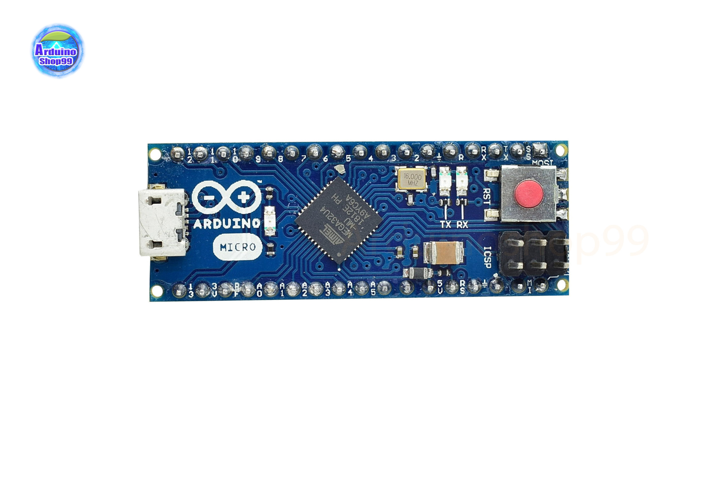 Micro official version of the ATmega32u4 leonardo mini board