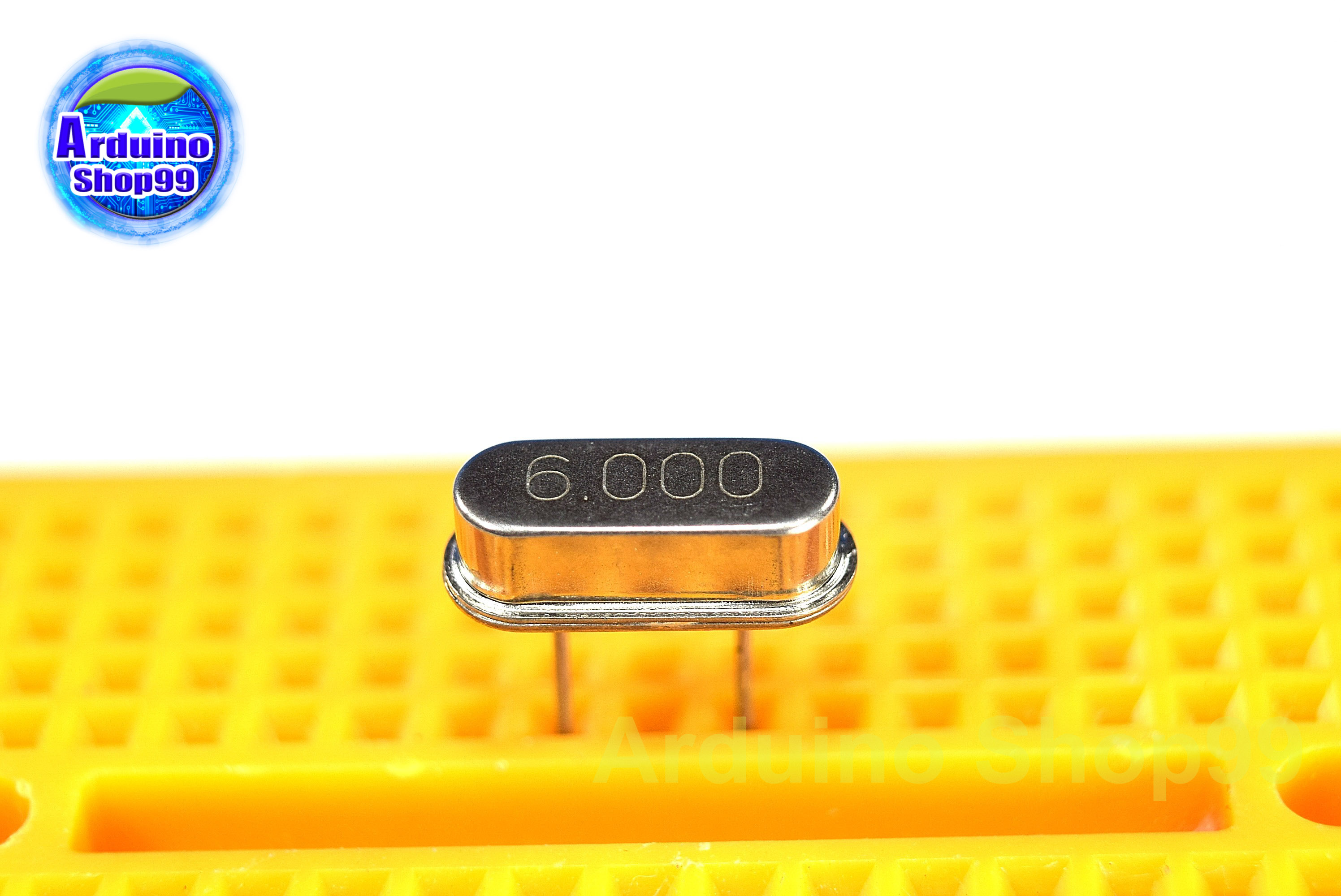 Crystal Oscillator 6.00 Mhz(1 ชุด 5 ตัว)