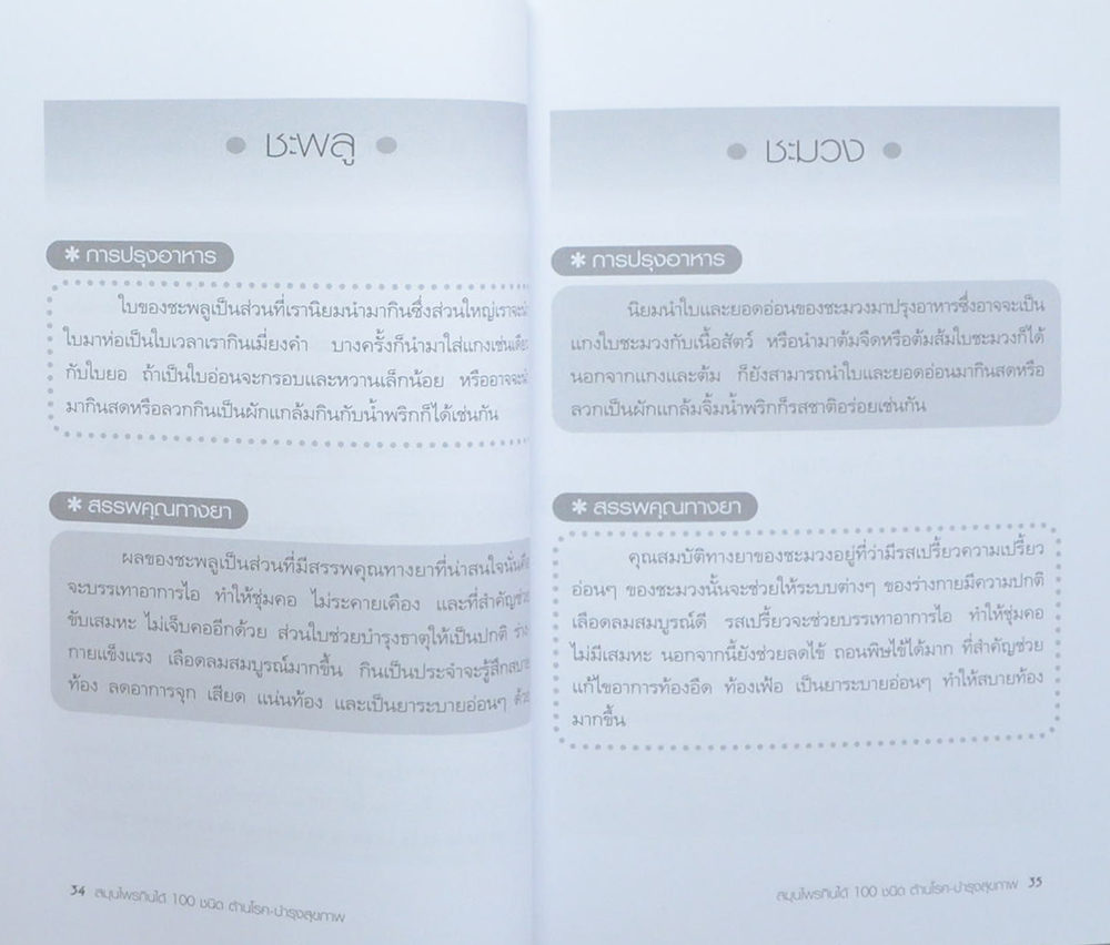 สมุนไพรกินได้ 100 ชนิด ต้านโรค-บำรุงสุขภาพ