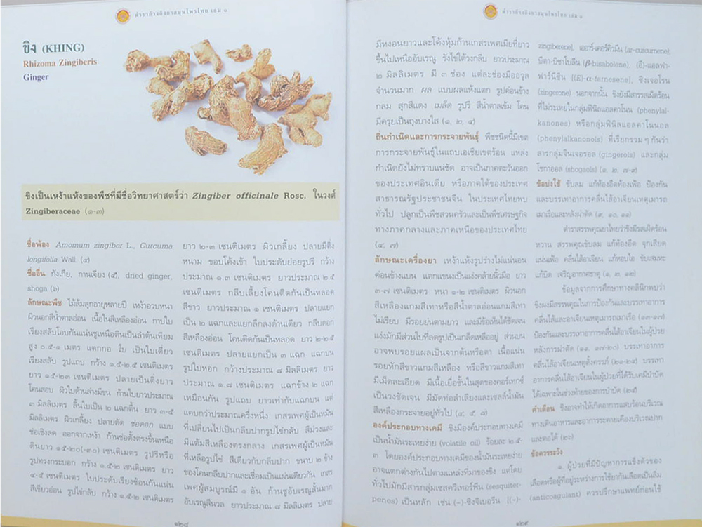 ตำราอ้างอิงยาสมุนไพรไทย เล่ม 1 (ขายตามสภาพ)