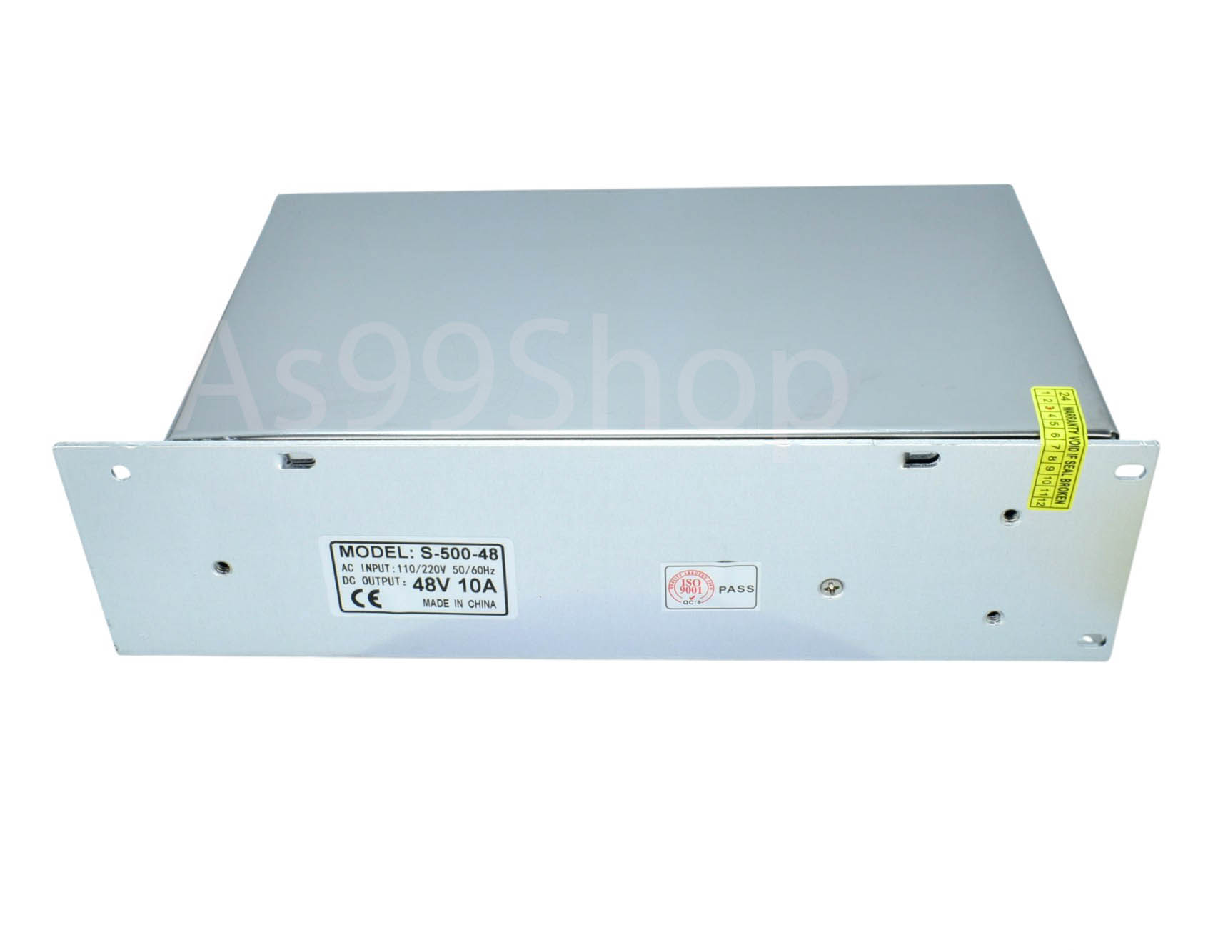 48V 10A สวิตชิ่งเพาเวอร์ซัพพลาย Switching Power Supply 500W(สีเงิน) S-500-48( NEW )