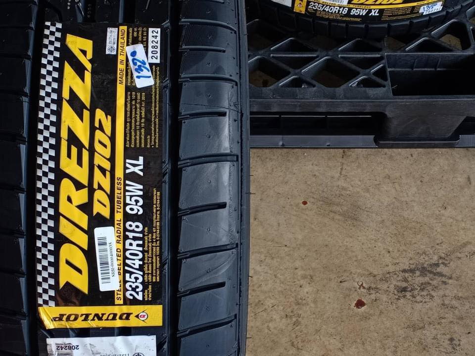 ยาง DUNLOP DZ102 ขนาด 235-40-18