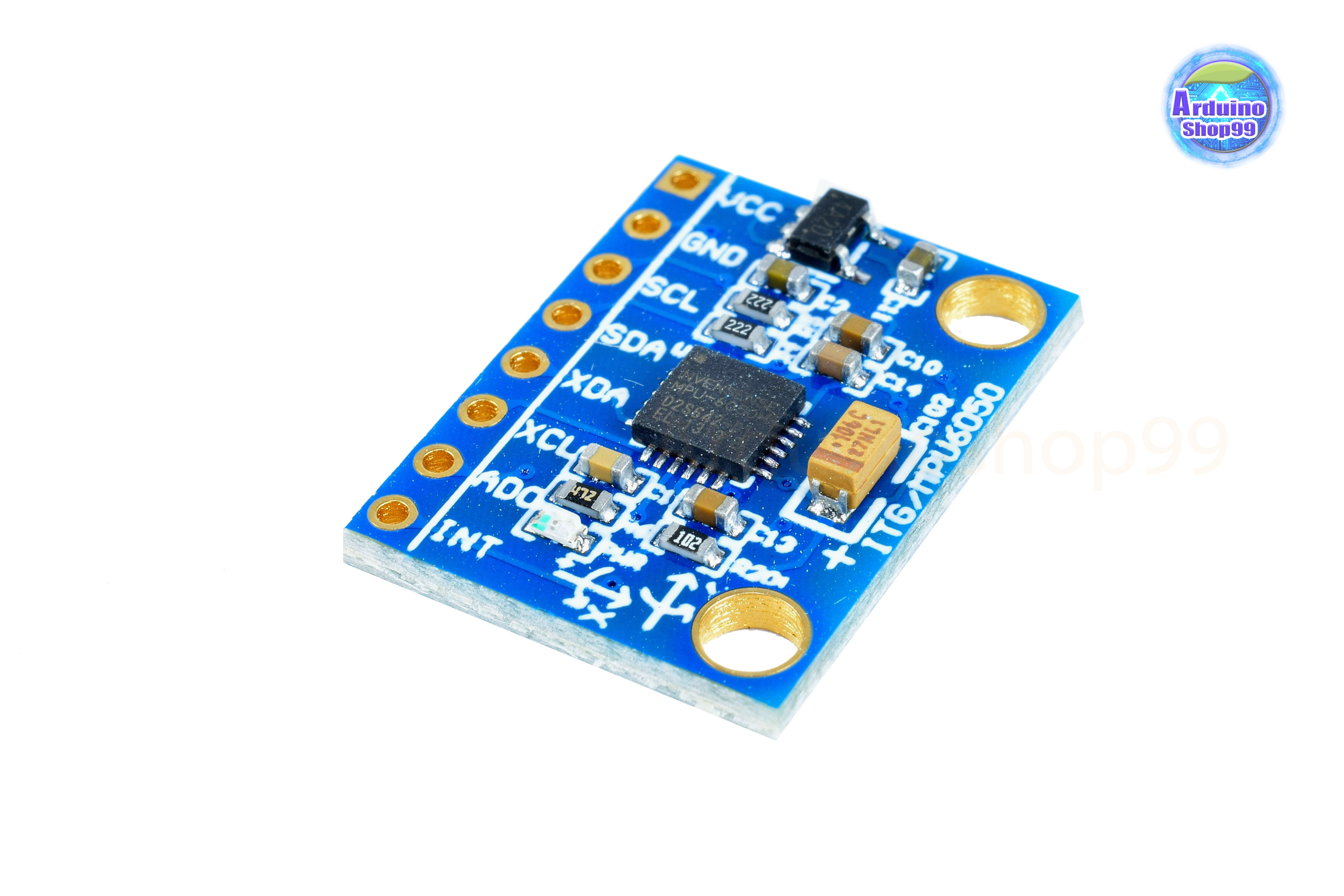 GY-521 MPU-6050 module three-axis acceleration gyroscope 6DOF