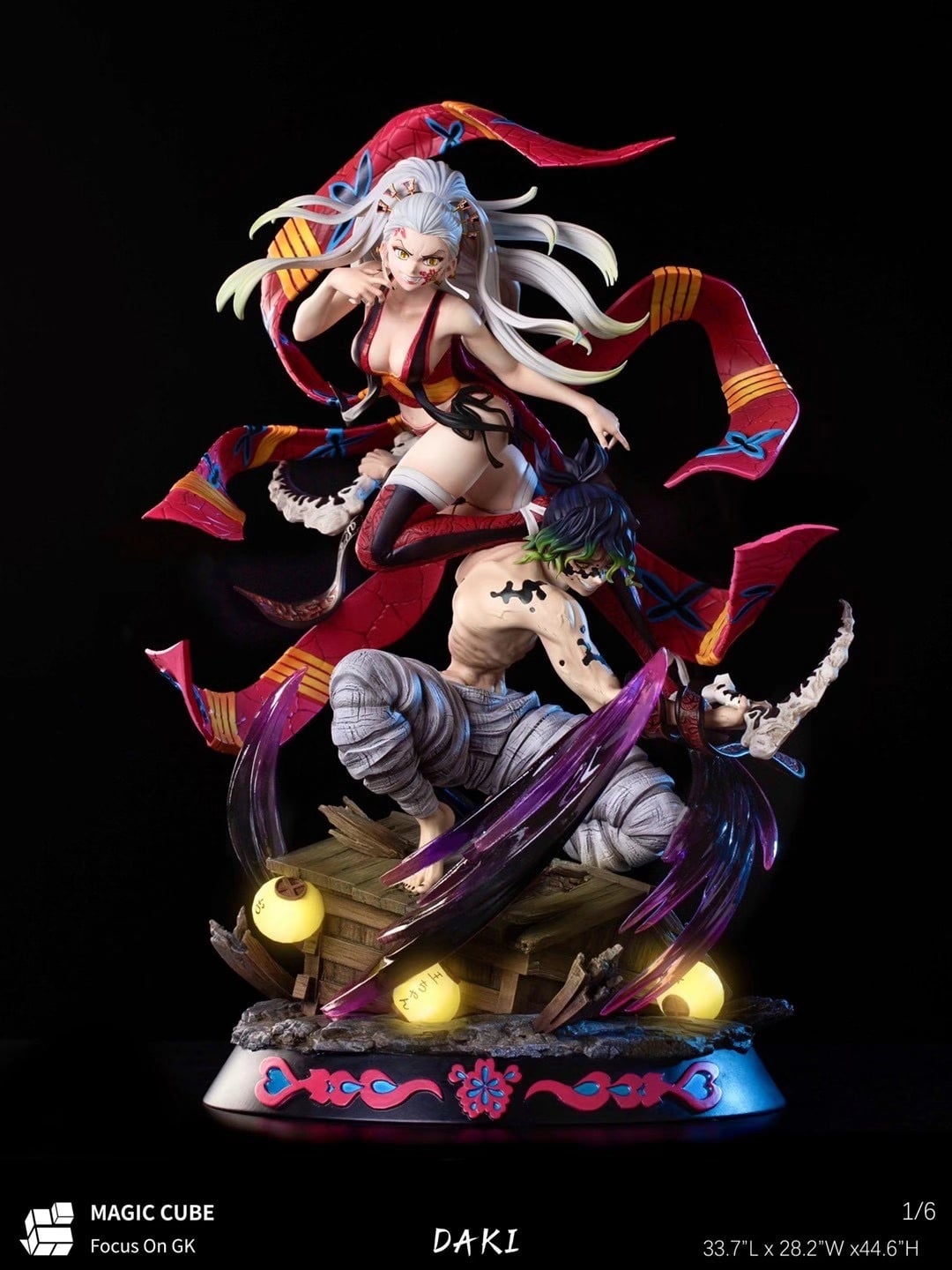 Magic Cube Studio - Daki and Gyutaro 1/6 ดาบพิฆาตอสูร(Demon Slayer)(Kimetsu no yaiba) ดาคิ กิวทาโร่