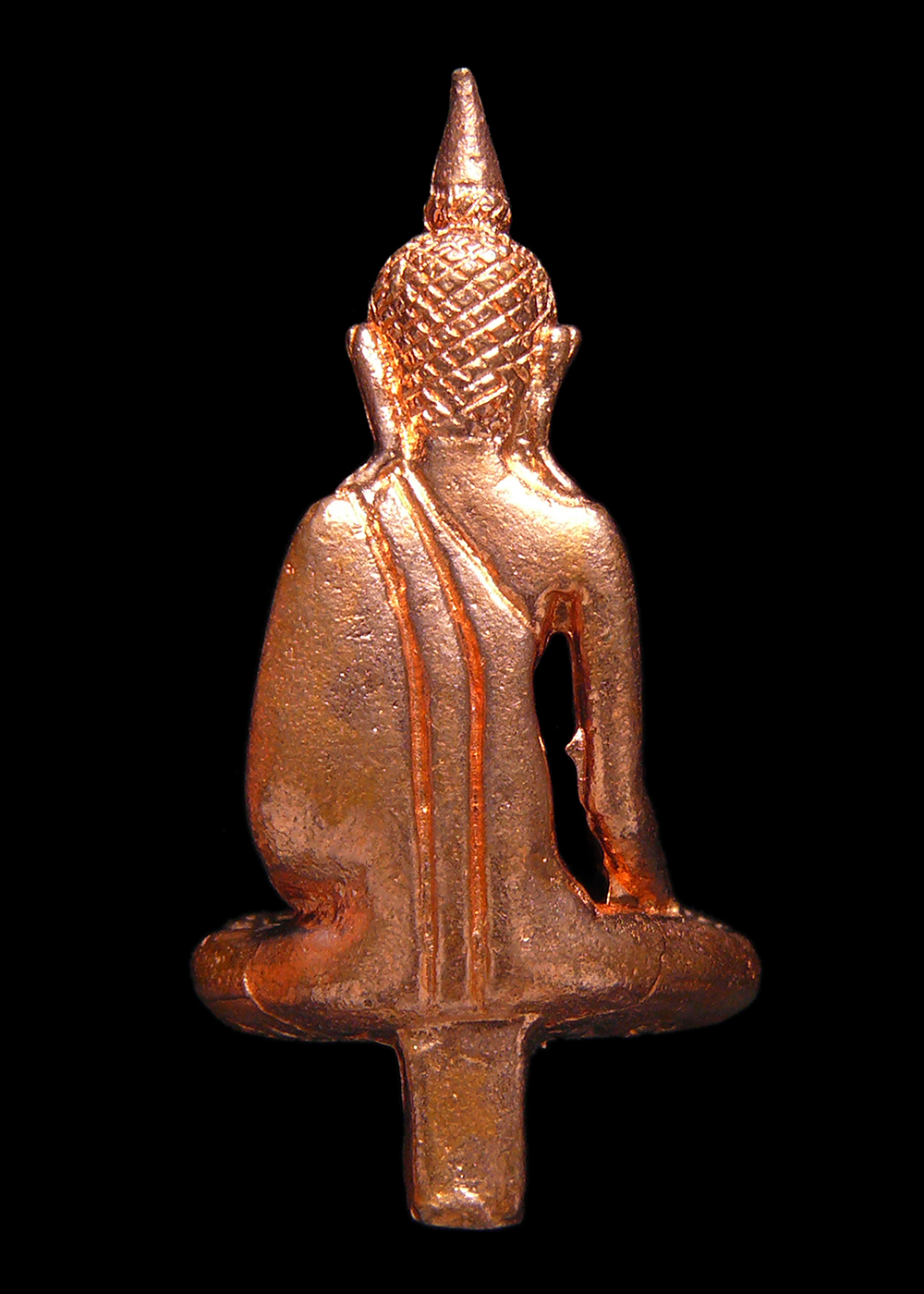 พระยอดธง อู่ทองมหามงคล เนื้อทองผสม เจ้าคุณอ่าง วัดใหญ่สว่างอารมณ์ จ.นนทบุรี พร้อมกล่อง