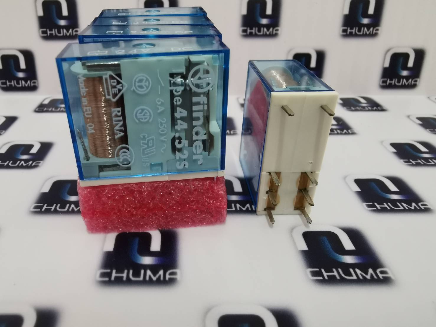 Finder relay, relay, 44.52S, 6A, 250V, 24V DC