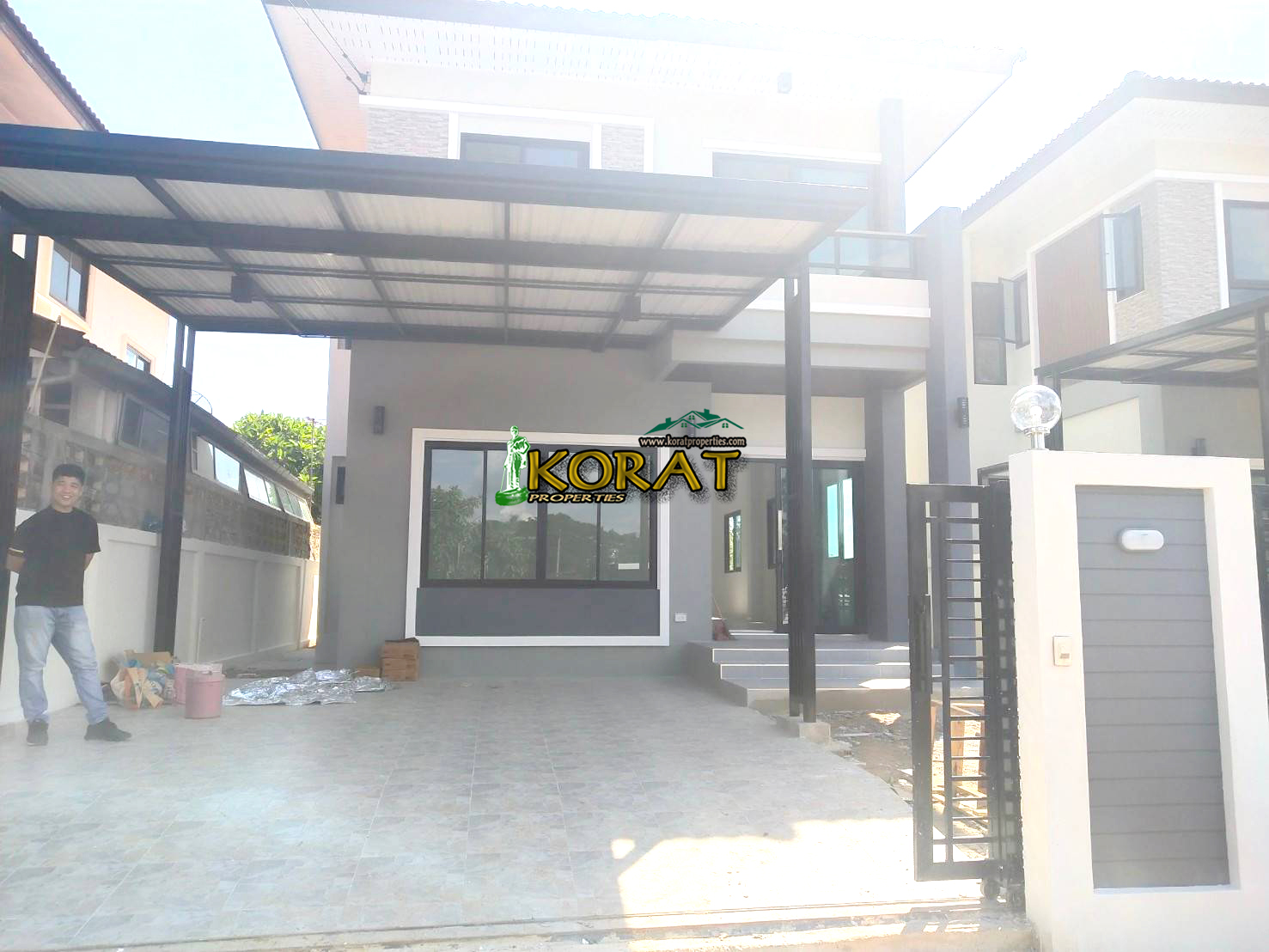 บ้านเดี่ยวสร้งใหม่ 2ชั้น ราคาสุดค้ม ใกล้ตลาดเทิดไท #รหัสทรัพย์ KP-0078