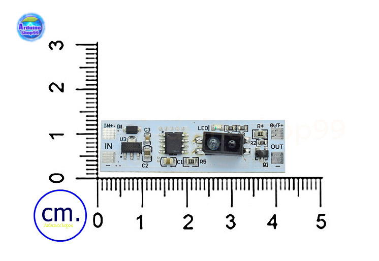 Hand Sweep Sensor Switch Module 5-24VDC for Cupboard Wardrobe LED Light
