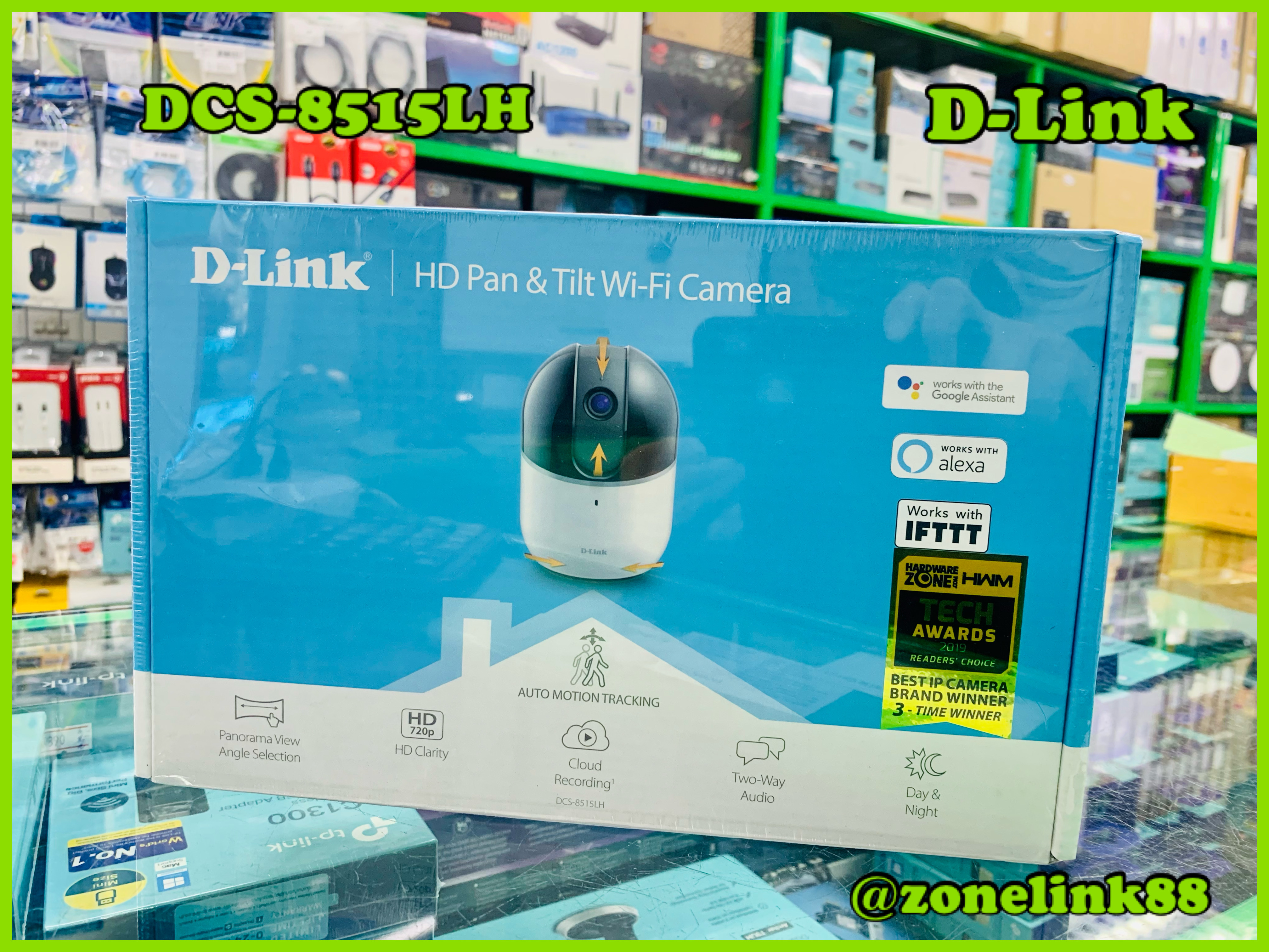 D-Link DCS 8515LH mydlink HD Pan & Tilt Wi-Fi Camera