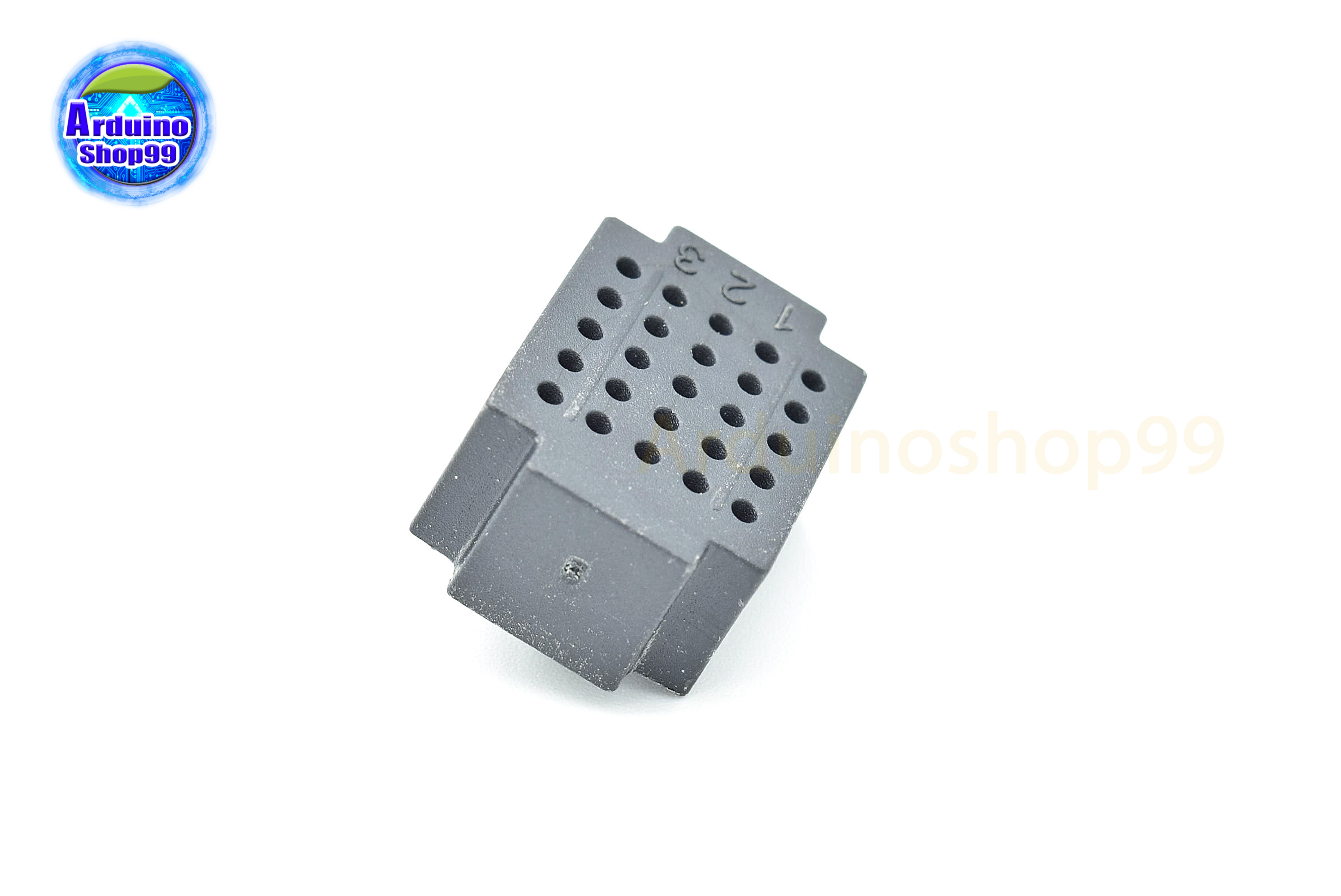 บอร์ดทดลองขนาดเล็ก-สีดำ ขนาด 25 ช่อง Protoboard Breadboard Black 25 holes
