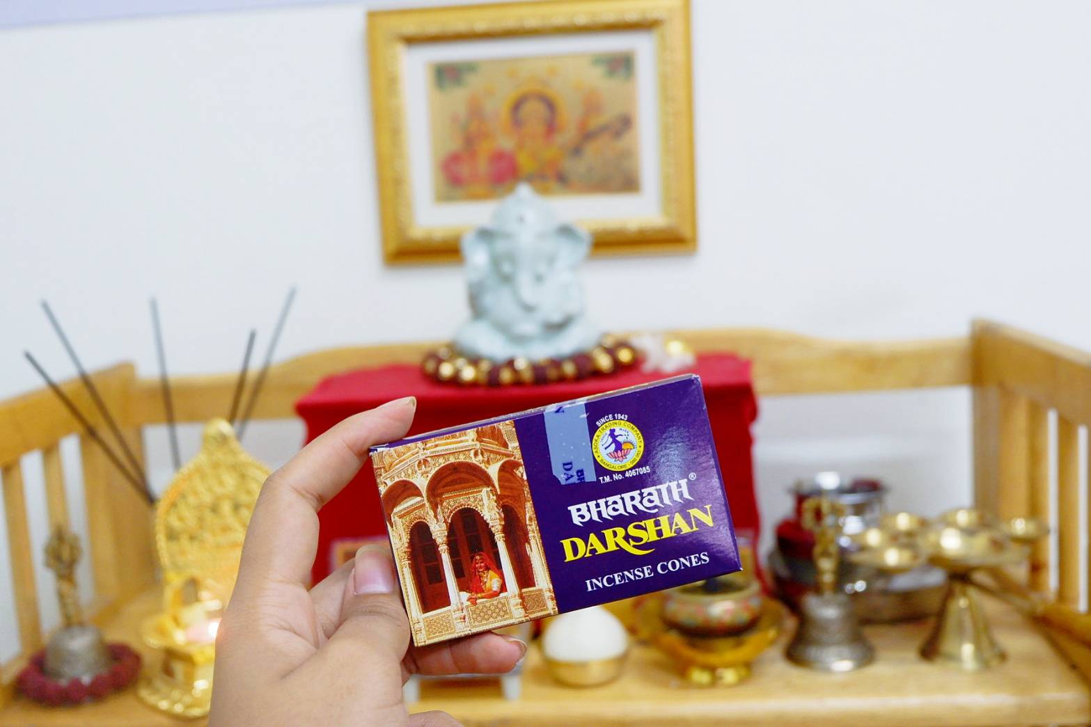 กำยานอินเดียแท้ DARSHAN 1 กล่อง (10 แท่ง)