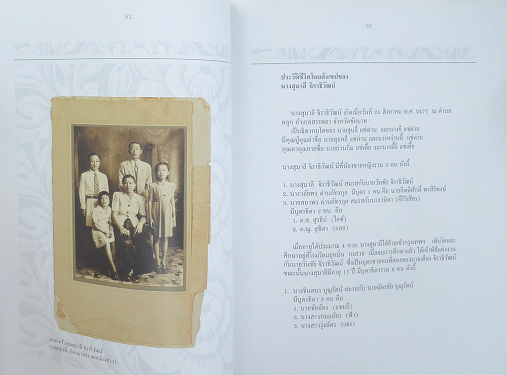 นางสุมาลี จิราธิวัฒน์ (ประเพณีงานบุญ)