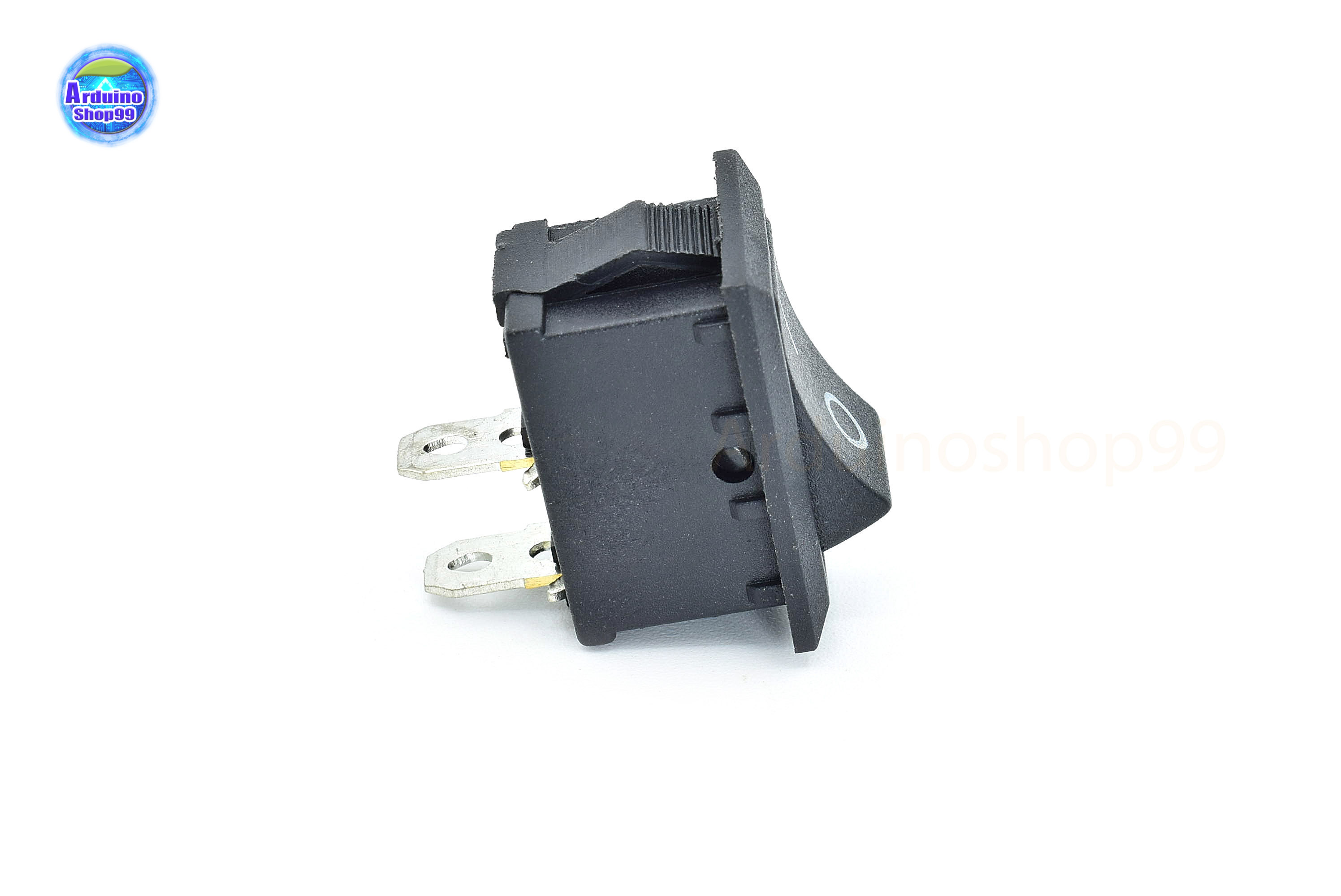 KCD1-101 Switch 6A-10A 250V 2Pin Snap-in On/Off Rocker Switch(2 ตัว)