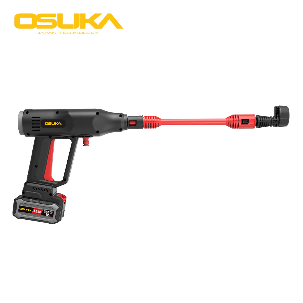 OSUKA OCPW607-P1 เครื่องฉีดน้ำแรงดันสูงไร้สาย 60Bar 20V พร้อมแบตx1