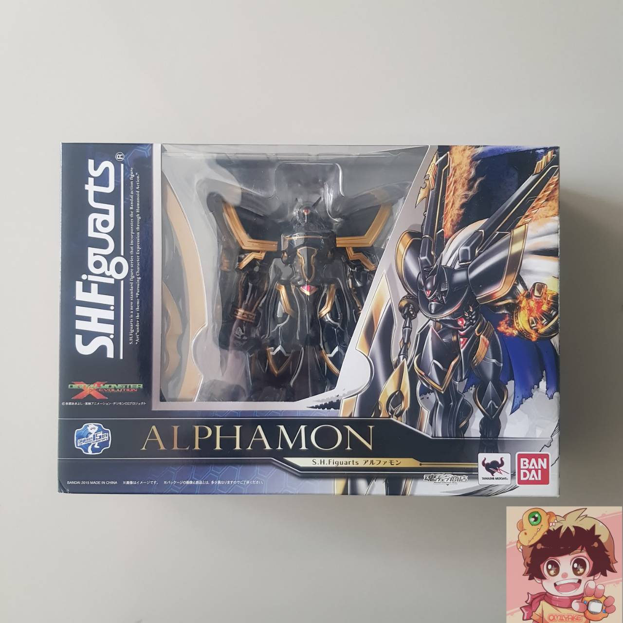 S.H.Figuarts Digimon X-Evolution - ALPHAMON First Edition Tamashii Web exclusive[BANDAI]ดิจิม่อน อัลฟามอน[LOT JP]