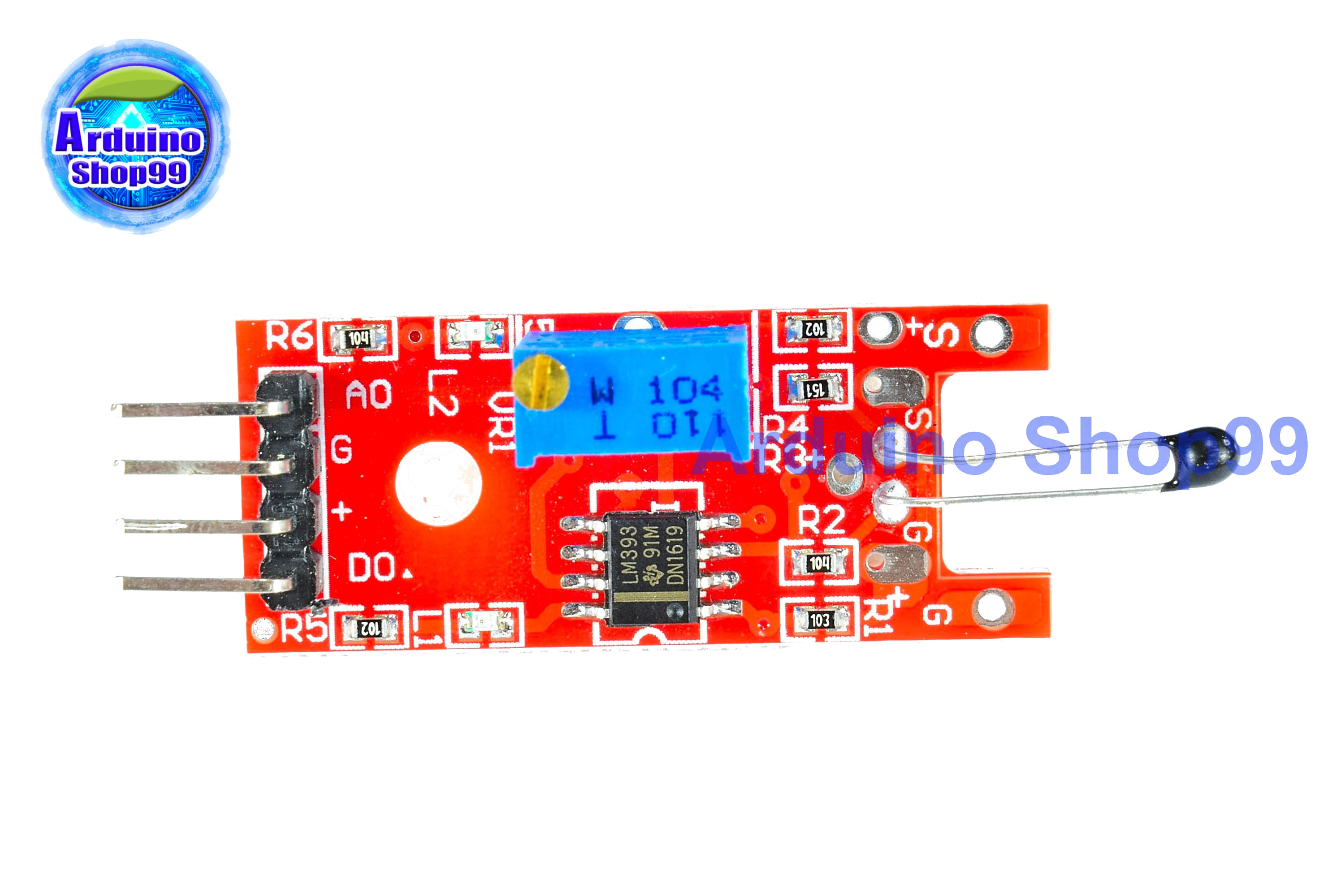 เซ็นเซอร์วัดอุณหภูมิ Digital Temperature Sensor Module KY-028
