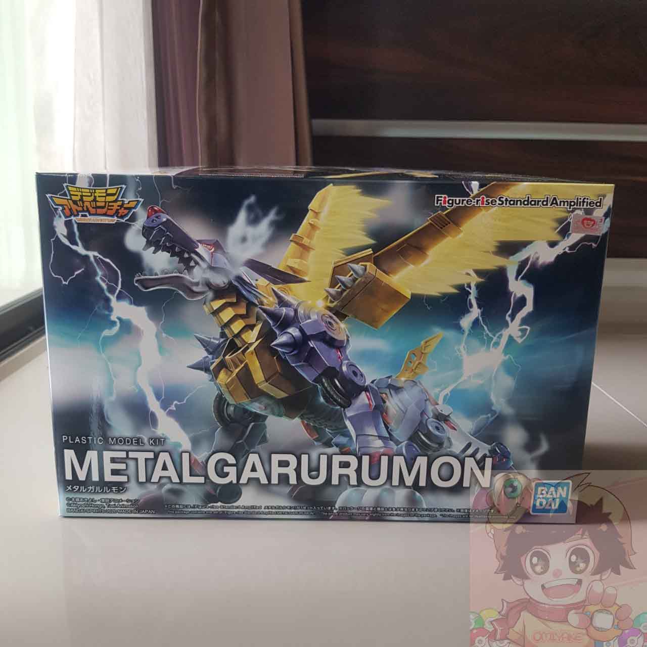 BANDAI Figure-rise Standard Digimon -Metal Garurumon (Amplified) ดิจิม่อน
